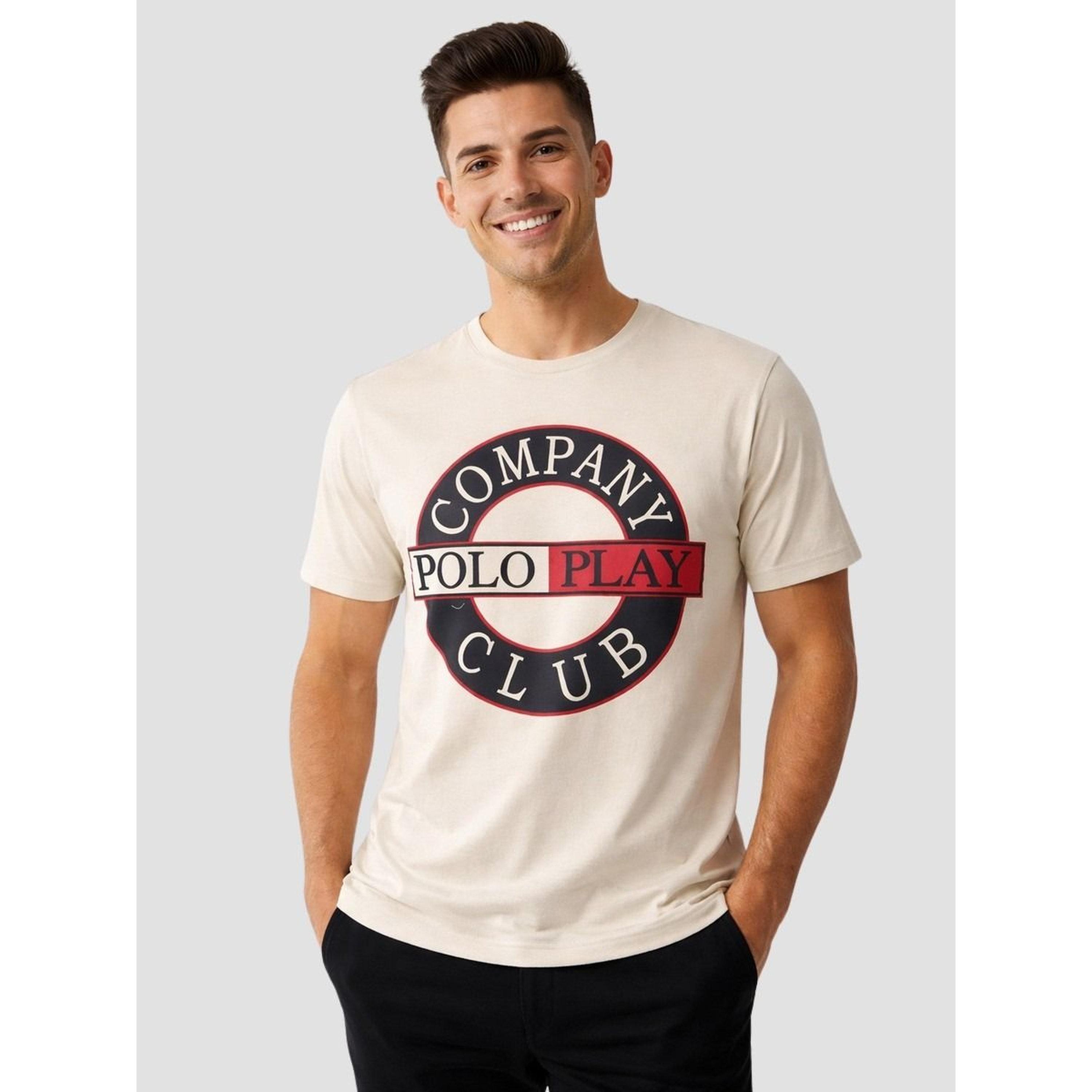 تيشيرت بياقة دائرية وشعار جرافيك للرجال-men-clothing-tshirtsandpolos-tshirts-image-1