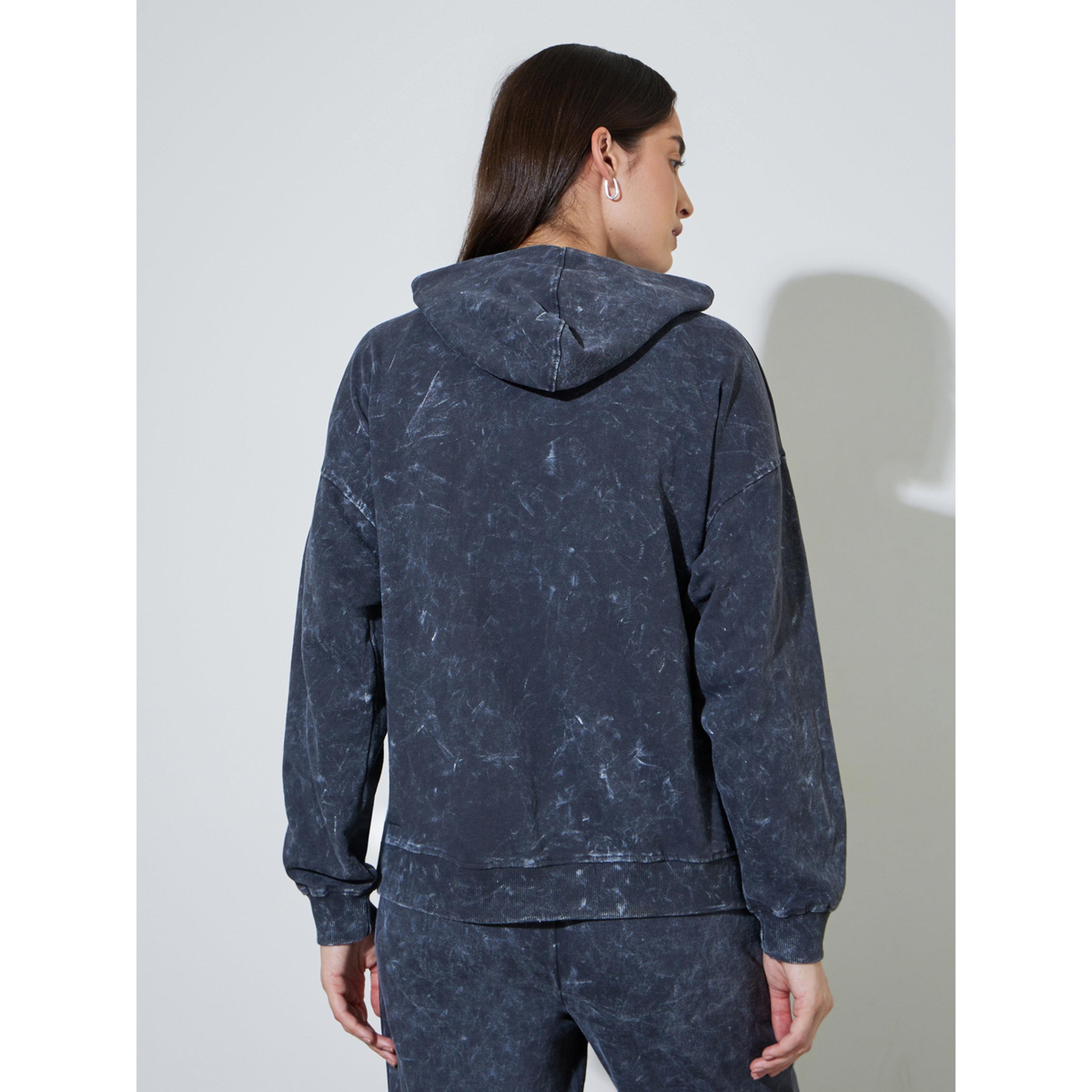 Styli Charcoal Acid Washed Long Sleeves Oversized Hoodie-women-clothing-hoodiesandsweatshirts-hoodies-image-3