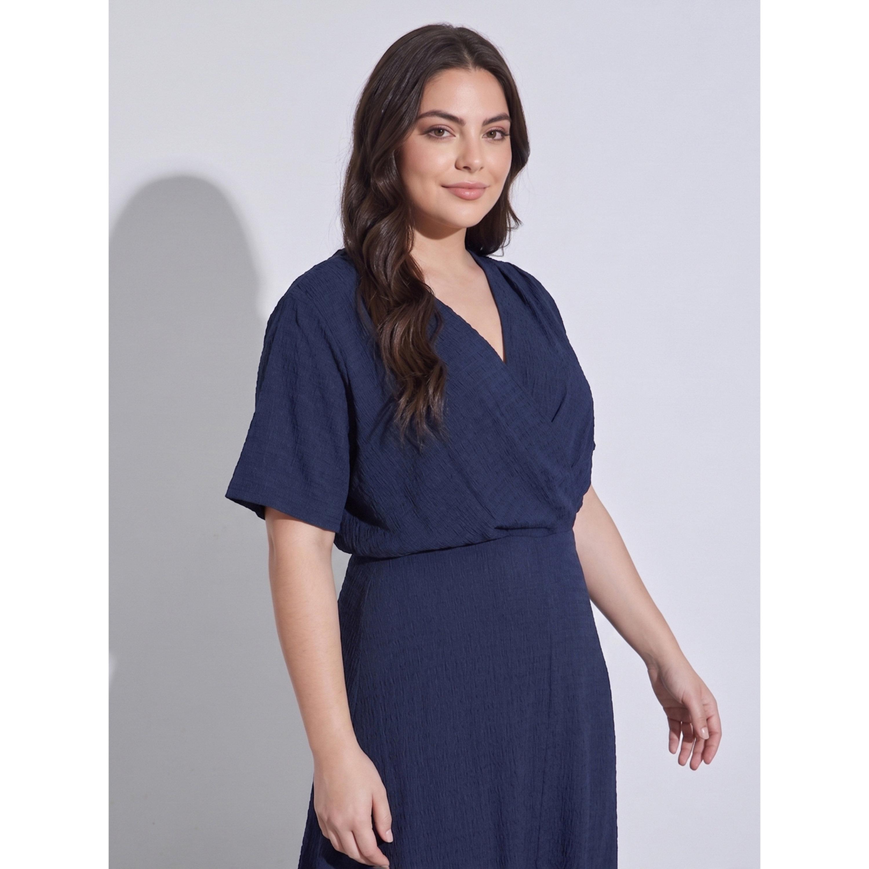 Styli TEXTURED KNIT WRAP MAXI DRESS-women-clothing-dresses-image-2