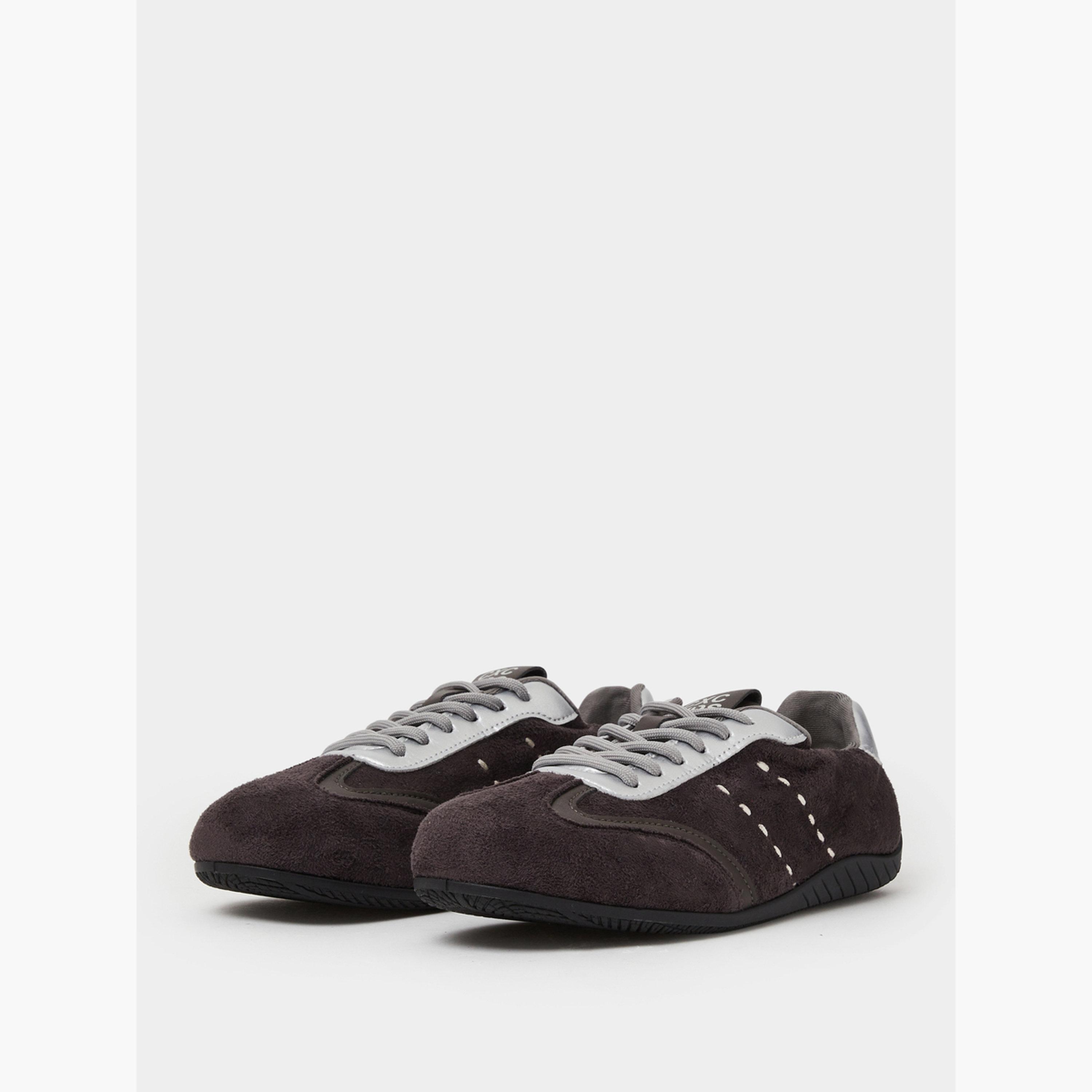Styli Metallic Insert Lace-Up Sneakers-women-shoes-sneakers-image-1