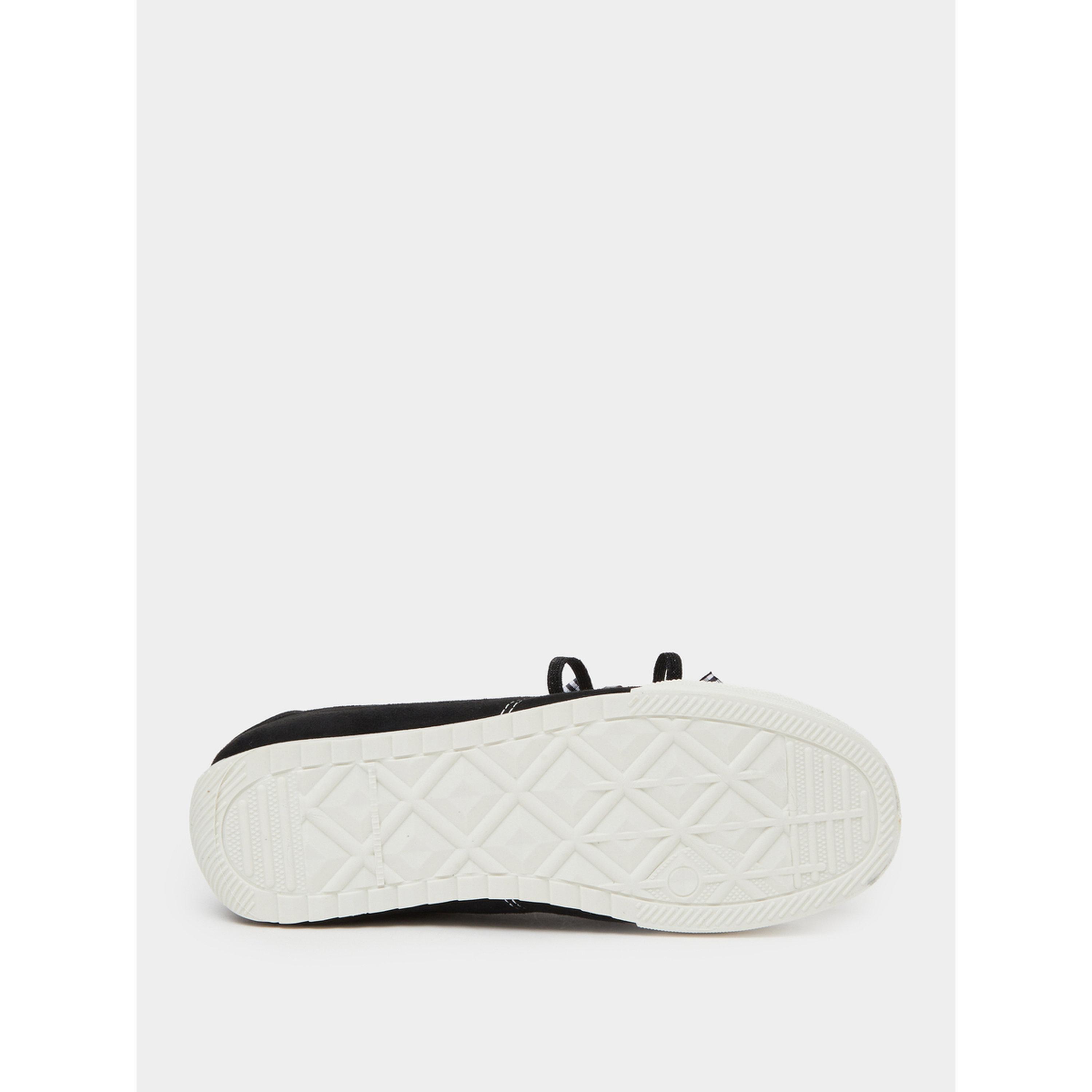 حذاء سنيكرز قماش برباط وتفاصيل فيونكة باللون الأسود-women-shoes-sneakers-image-7