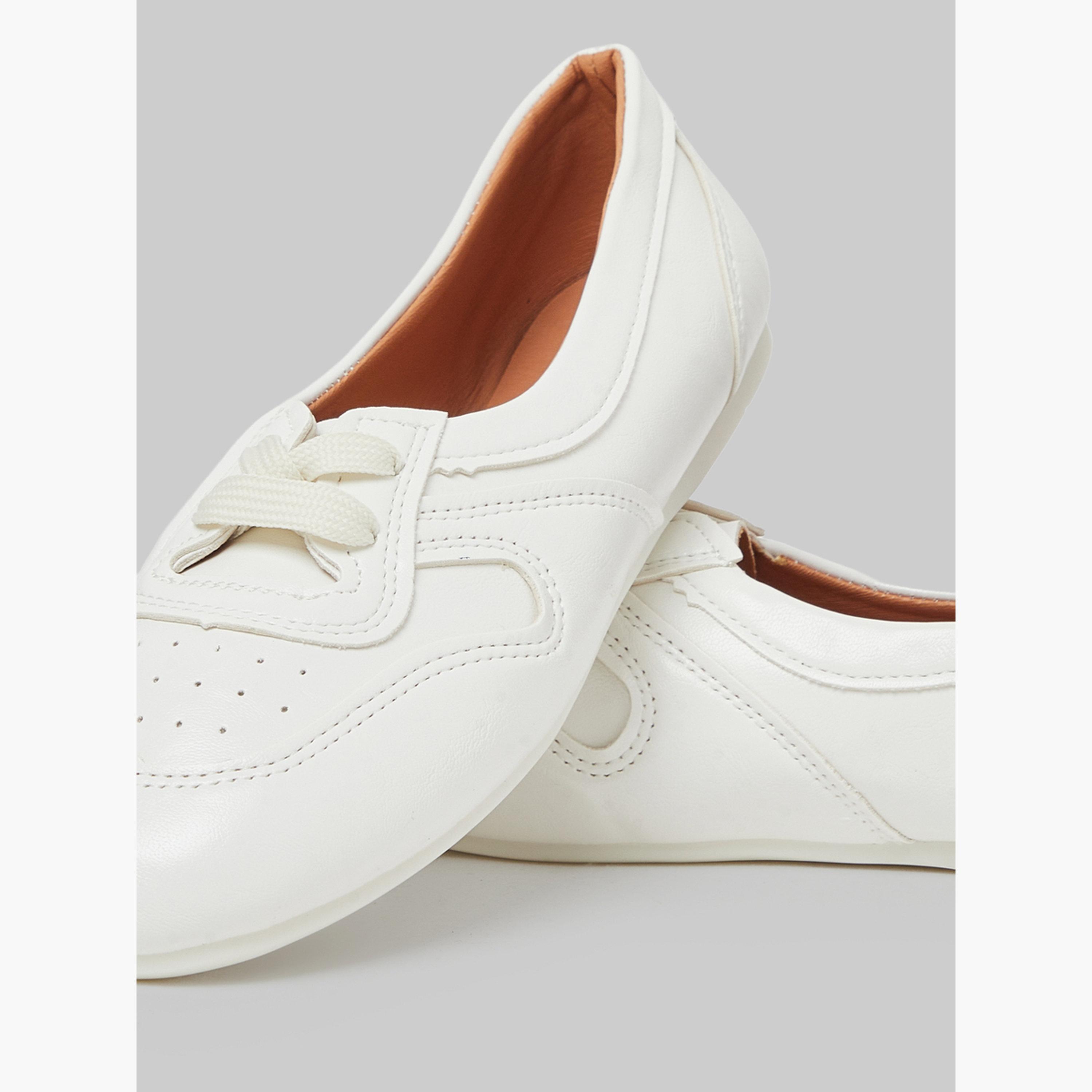 Styli Off White Lace Detail Sneakers-women-shoes-sneakers-image-4