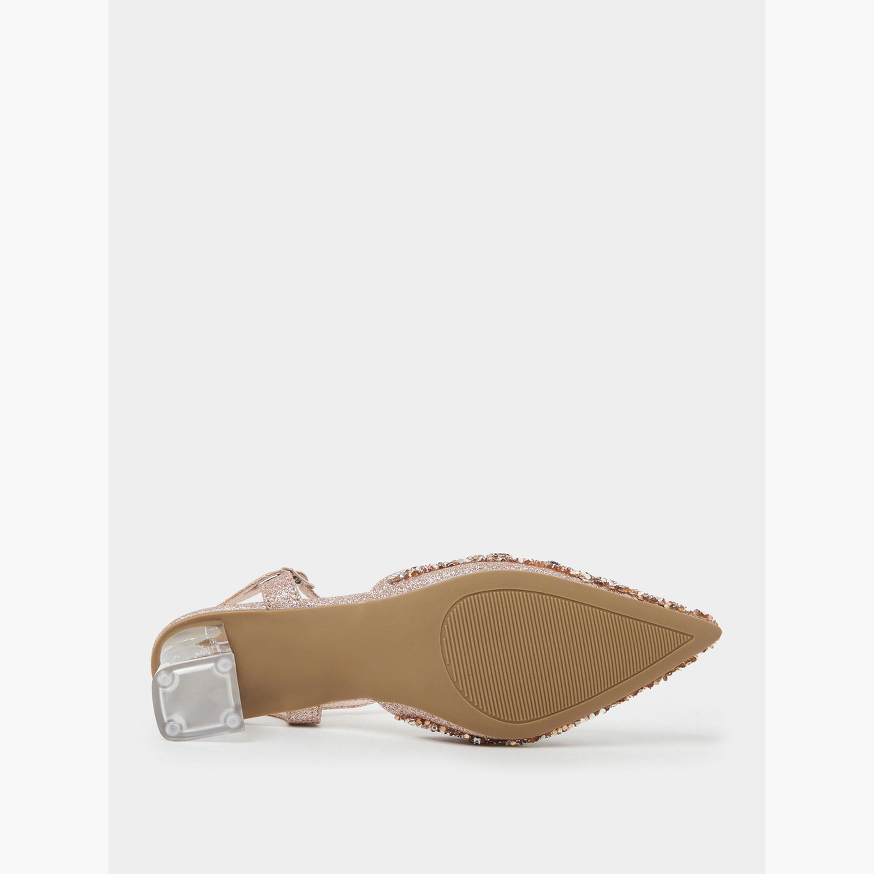 حذاء بمقدمة مدببة وشريط خلفي مزين بأحجار الراين-women-shoes-heels-image-6