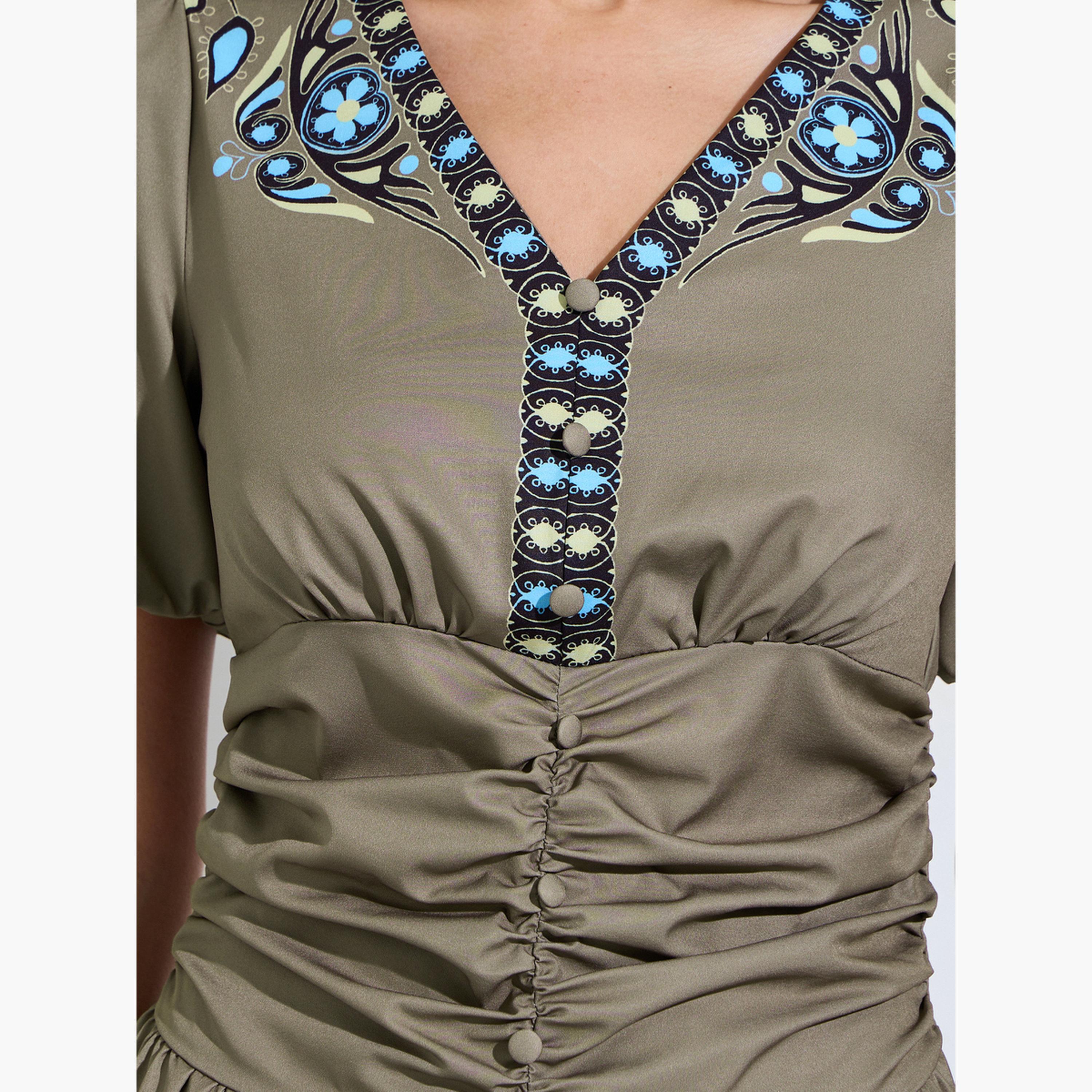 فستان طويل بحافة واسعة وطبعة بليسمنت-women-clothing-dresses-image-5