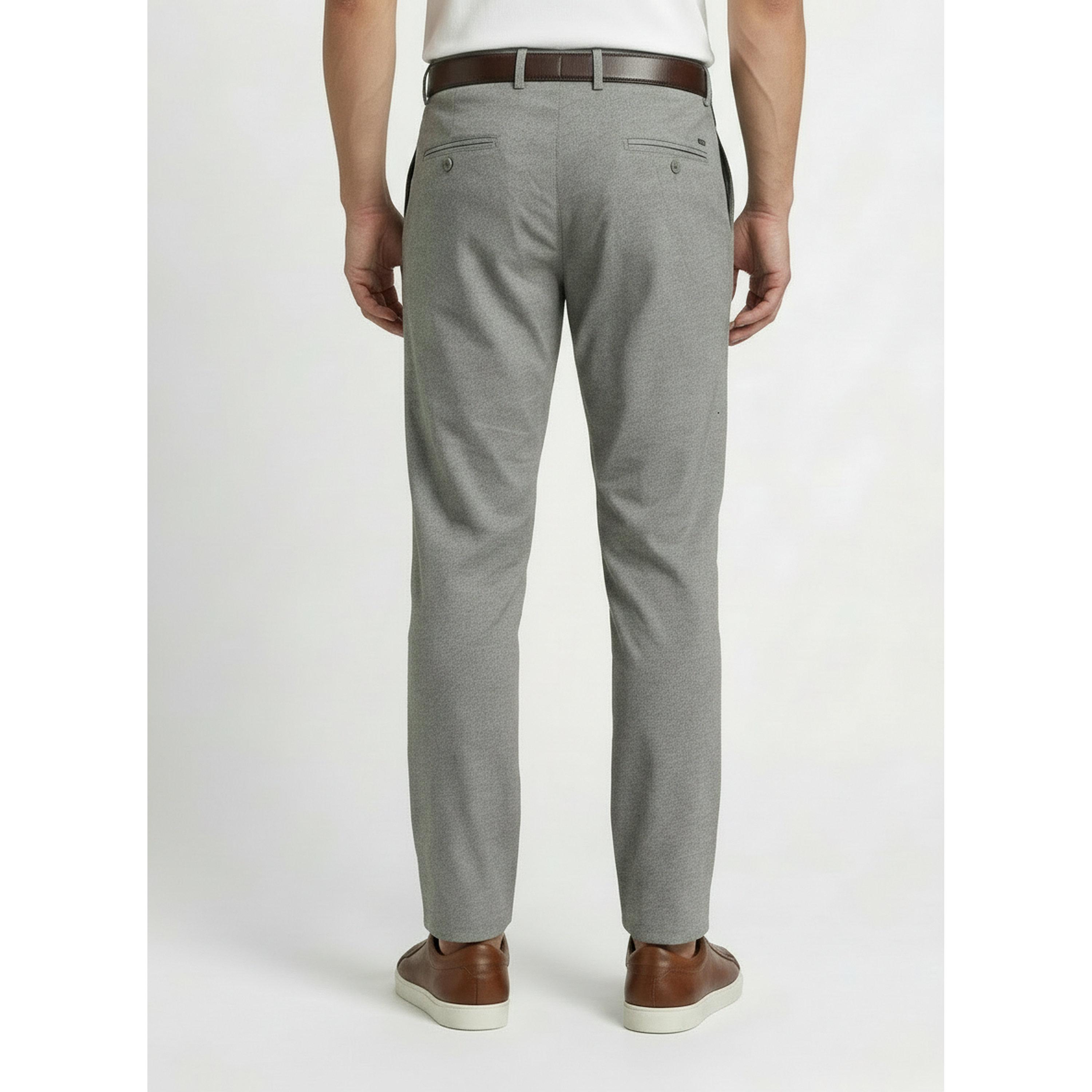 TURTLE X Styli Steel Blue Solid Structured Trousers-men-clothing-trousersandchinos-trousers-image-4