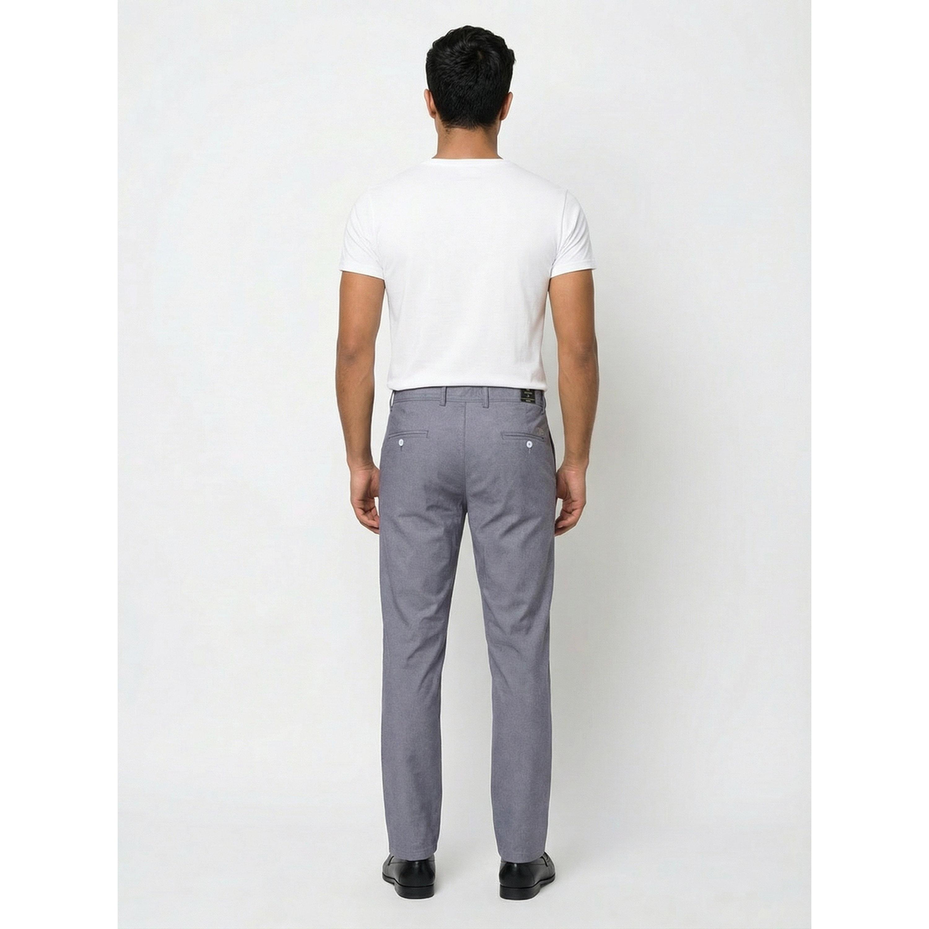 TURTLE X Styli Grey Solid Structured Trousers-men-clothing-trousersandchinos-trousers-image-3
