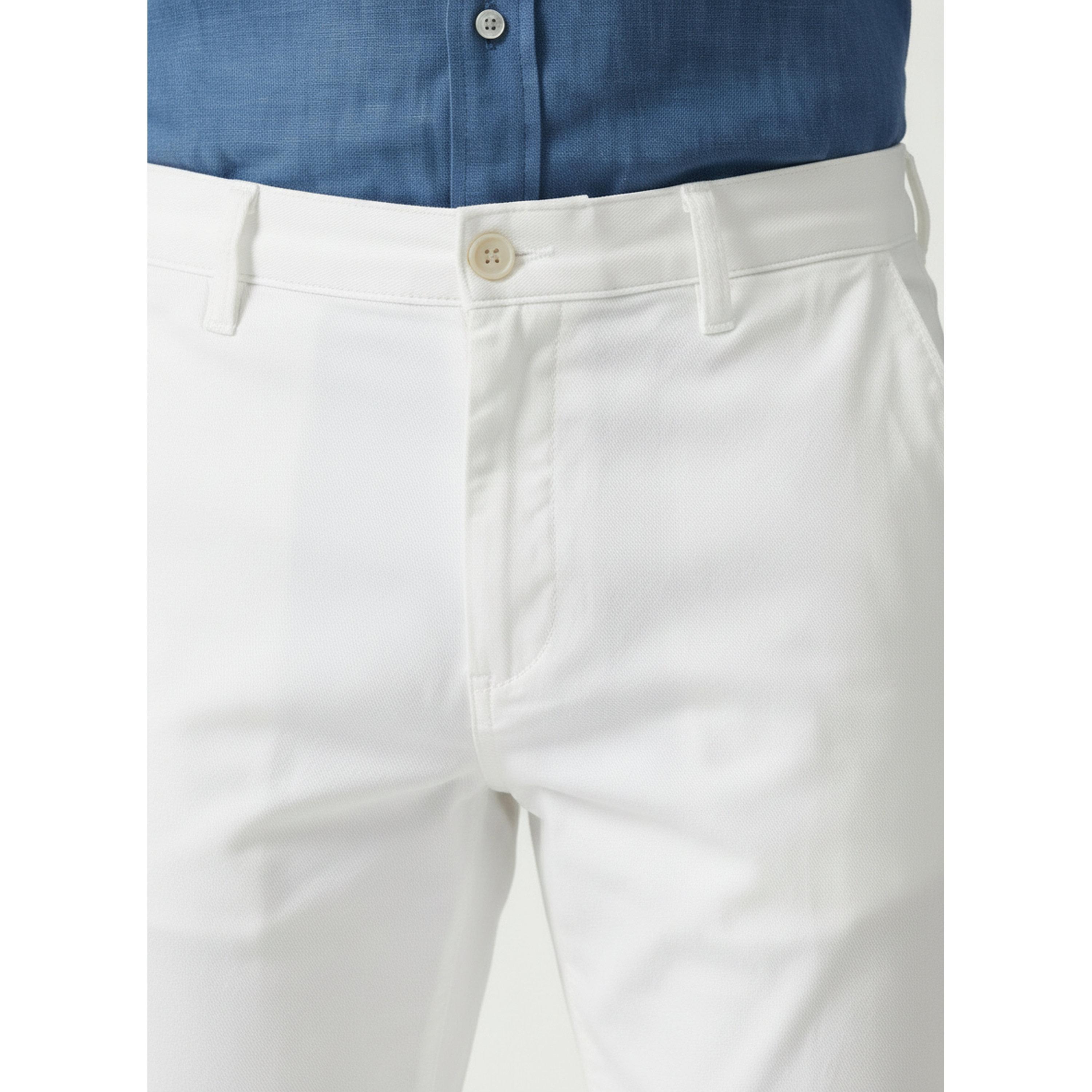 TURTLE X Styli White Solid Structured Trousers-men-clothing-trousersandchinos-trousers-image-4
