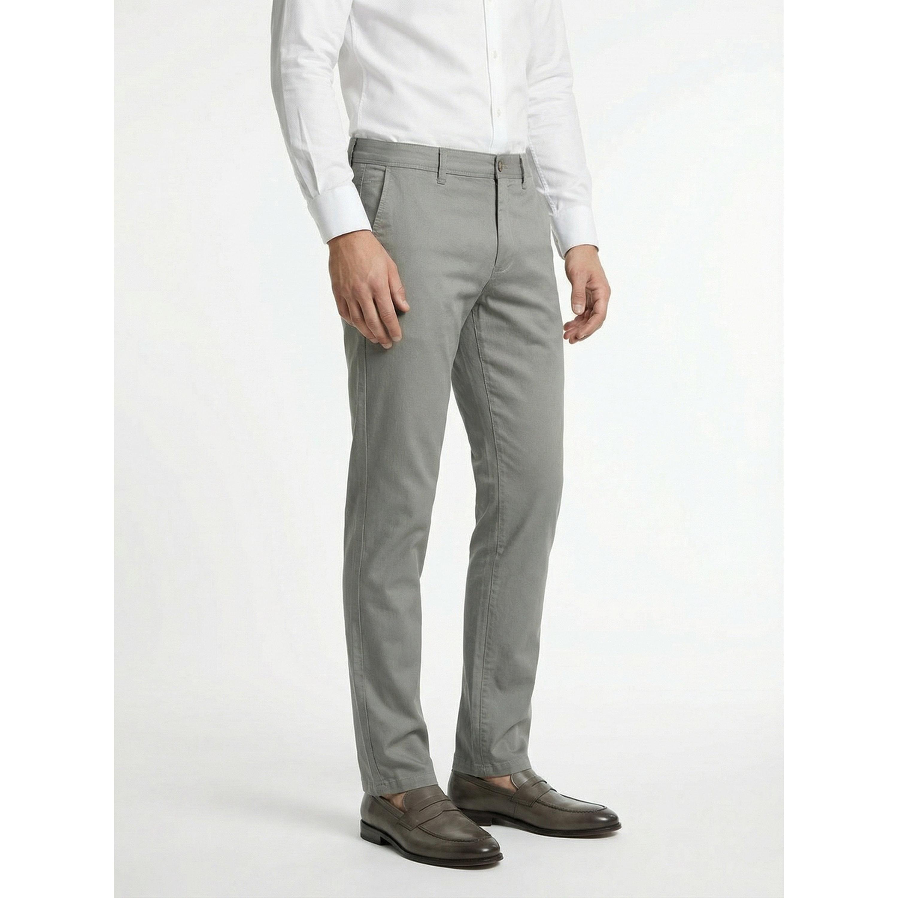 TURTLE X Styli Pista Solid Structured Trousers-men-clothing-trousersandchinos-trousers-image-1