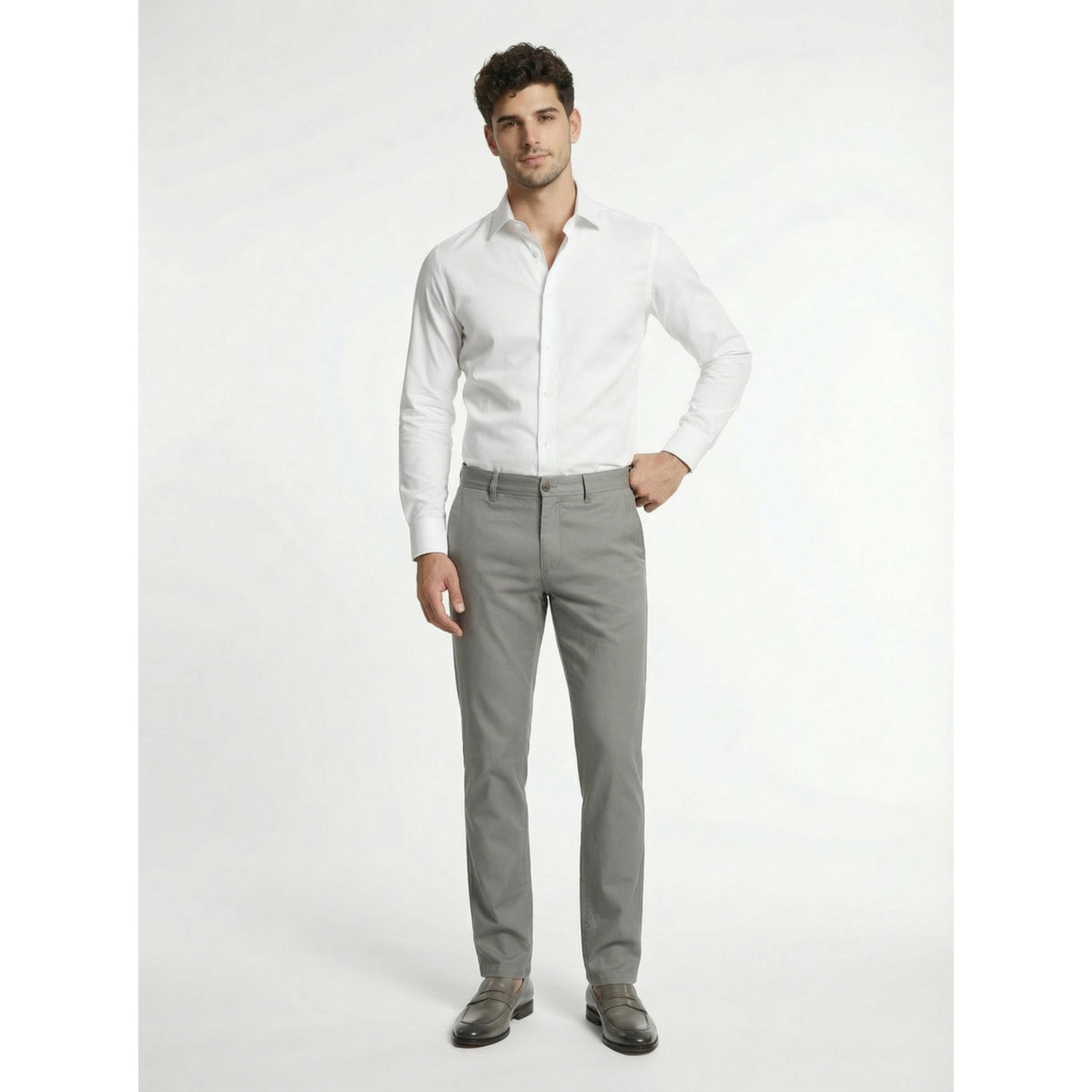 TURTLE X Styli Pista Solid Structured Trousers-men-clothing-trousersandchinos-trousers-image-2