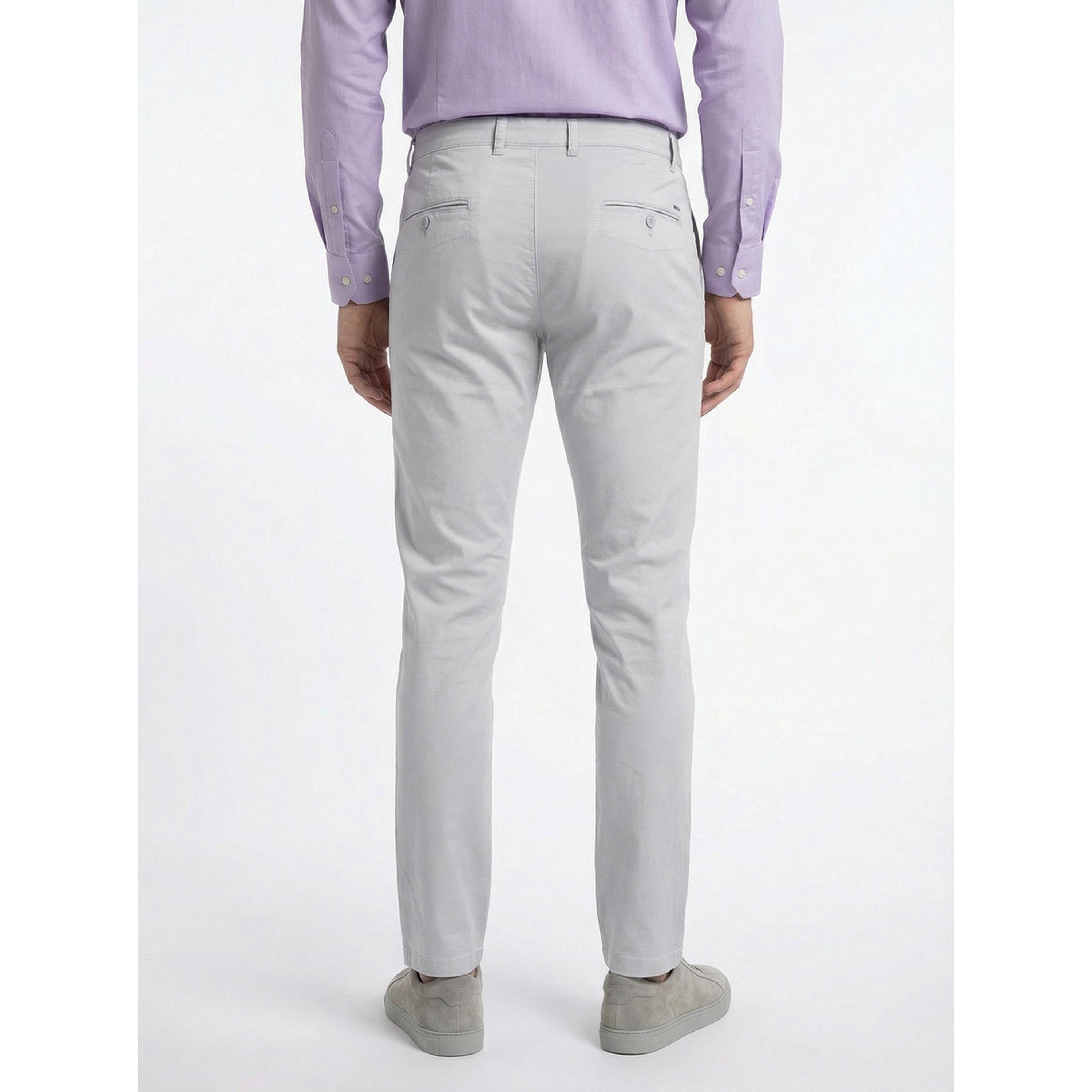 TURTLE X Styli Grey Solid Structured Trousers-men-clothing-trousersandchinos-trousers-image-3