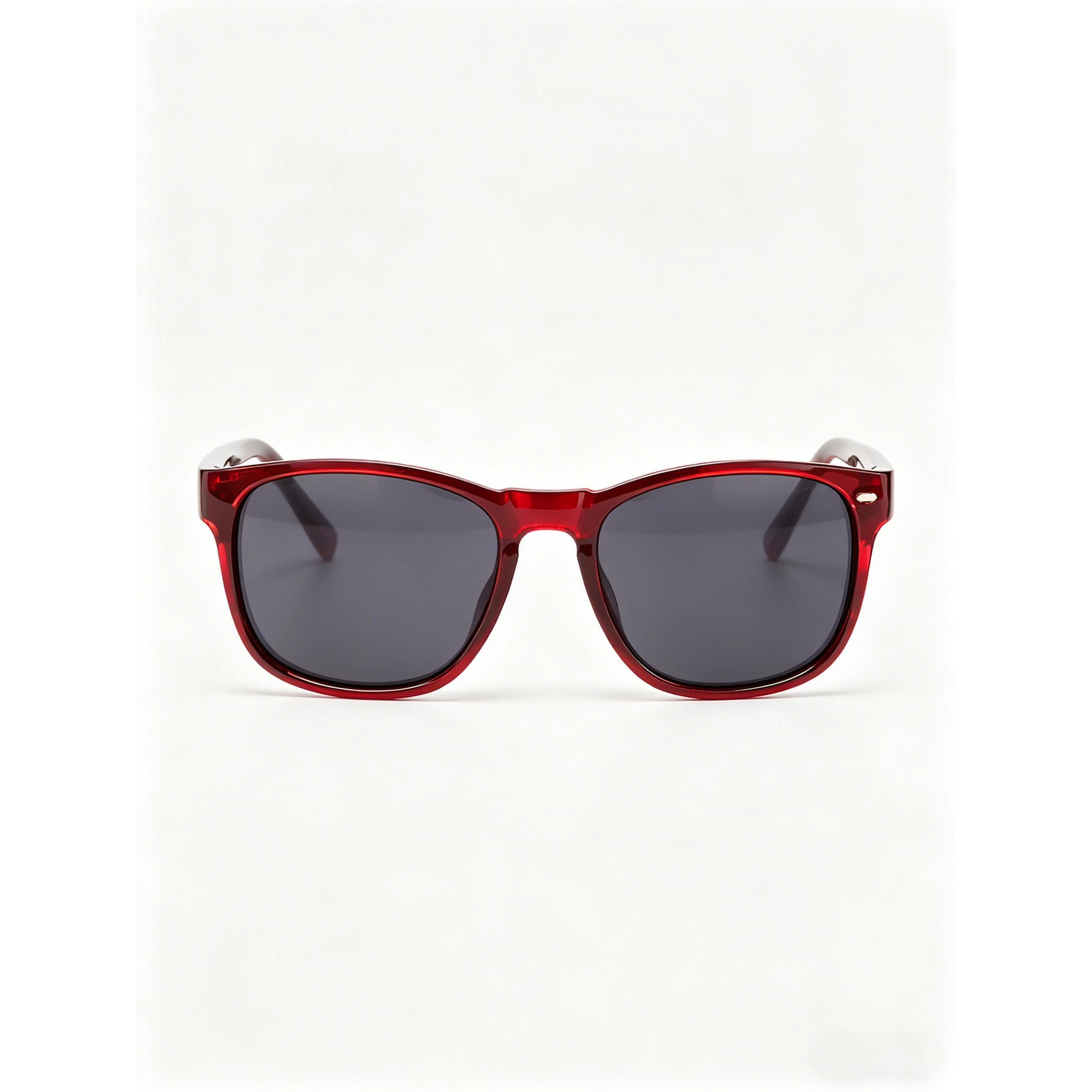 Take Two Red Round Sunglasses-women-sunglasses-image-4