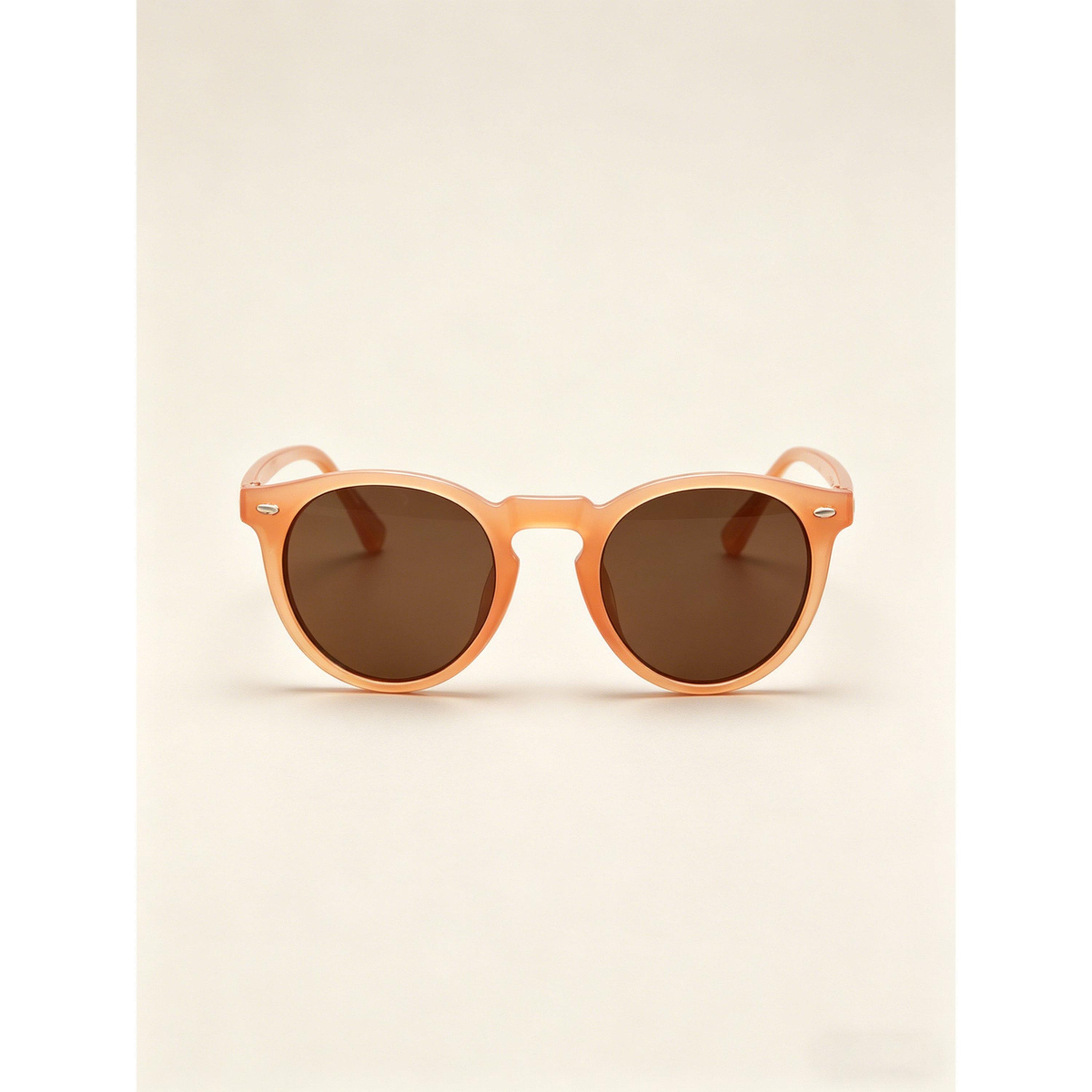 Take Two Round Orange Tint Sunglasses-women-sunglasses-image-2