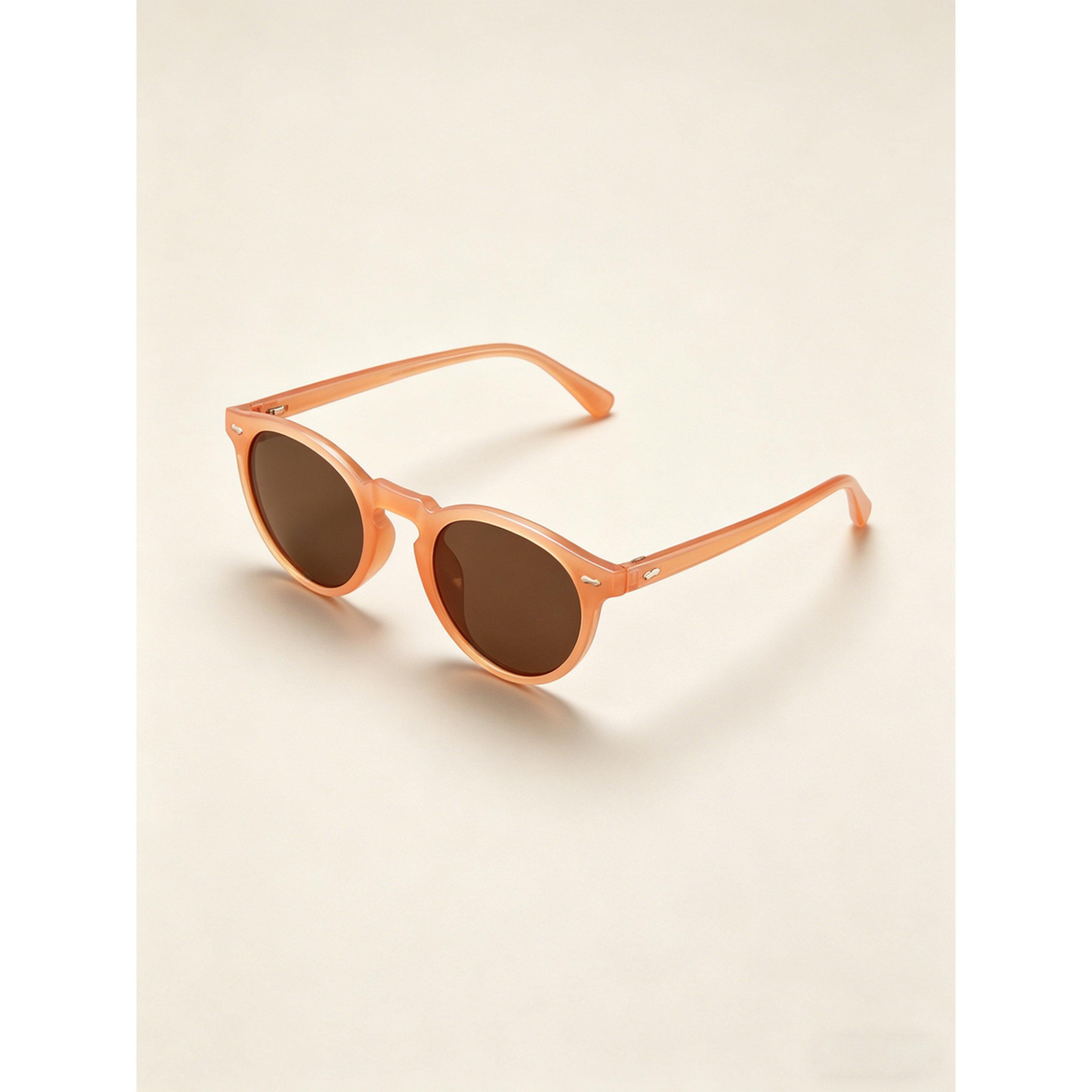 Take Two Round Orange Tint Sunglasses-women-sunglasses-image-3