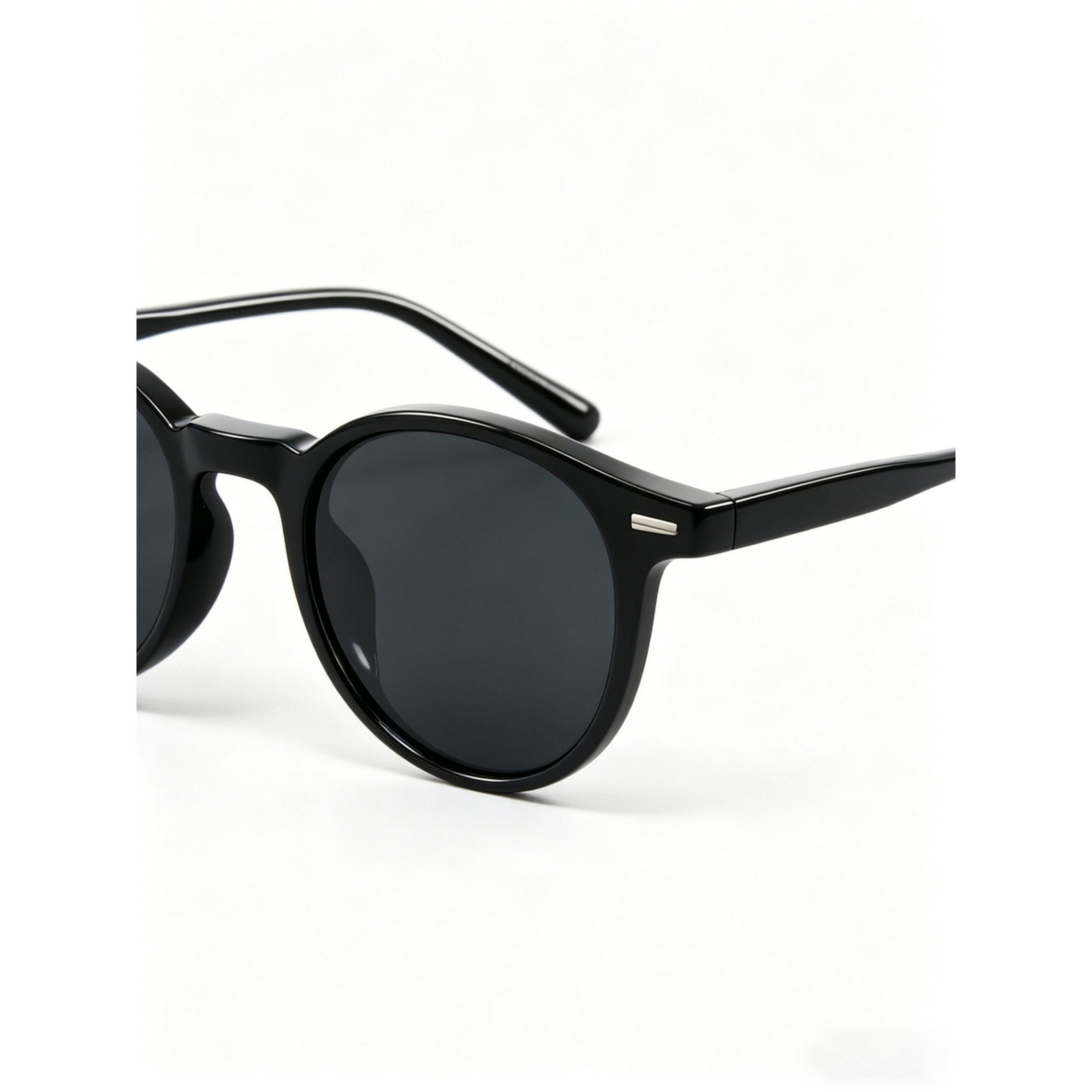 Take Two Black Round Sunglasses-men-sunglasses-image-3