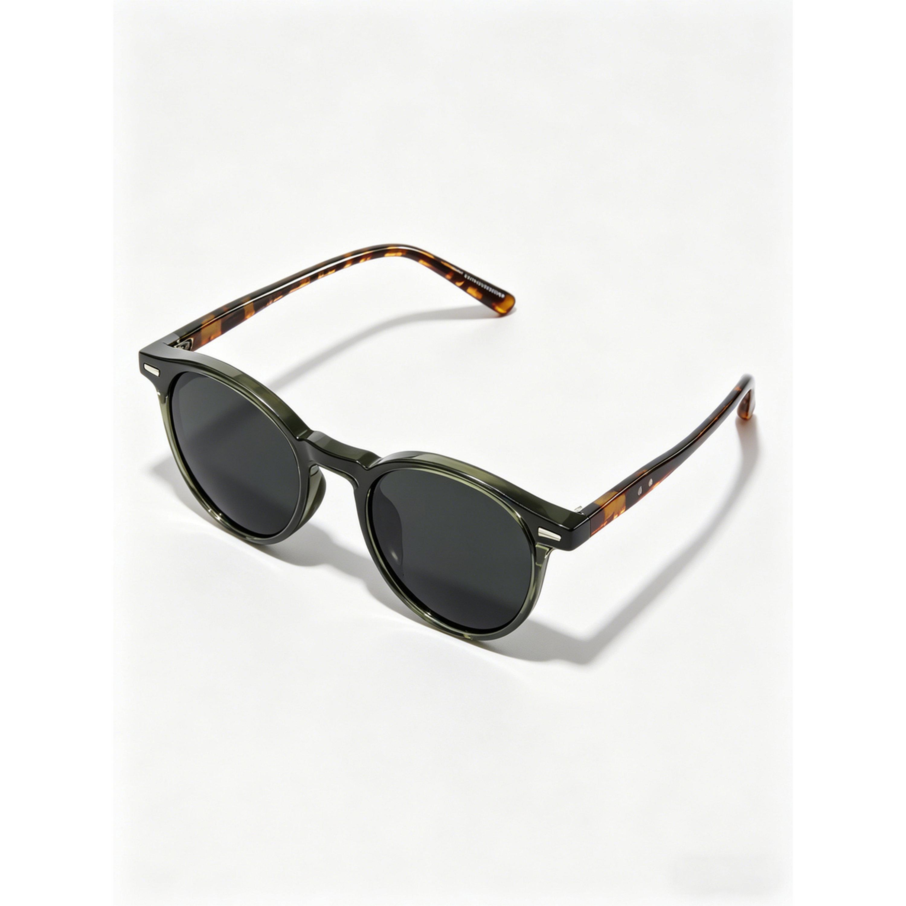 Take Two Multi-Color Round Frame Sunglasses-men-sunglasses-image-2