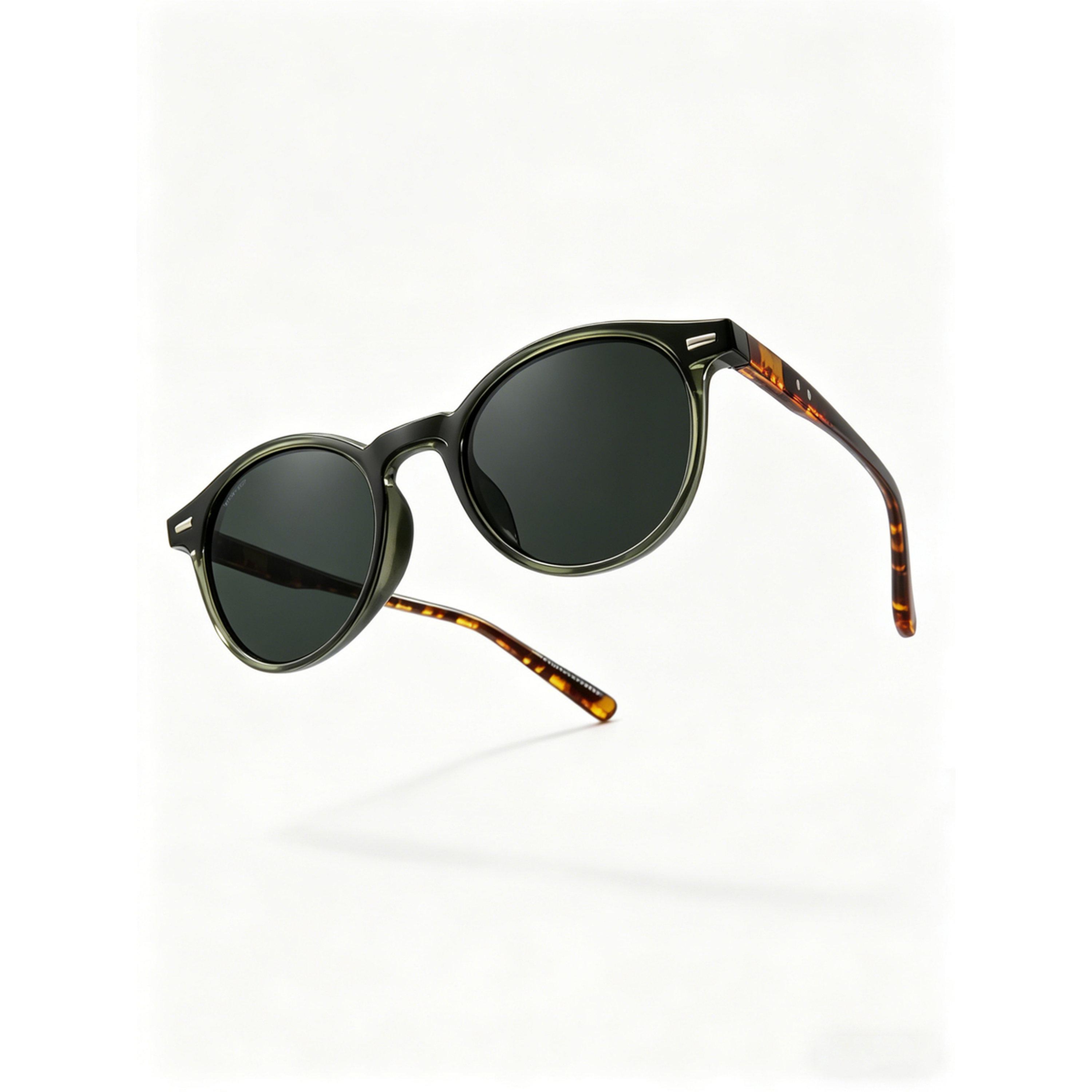 Take Two Multi-Color Round Frame Sunglasses-men-sunglasses-image-4