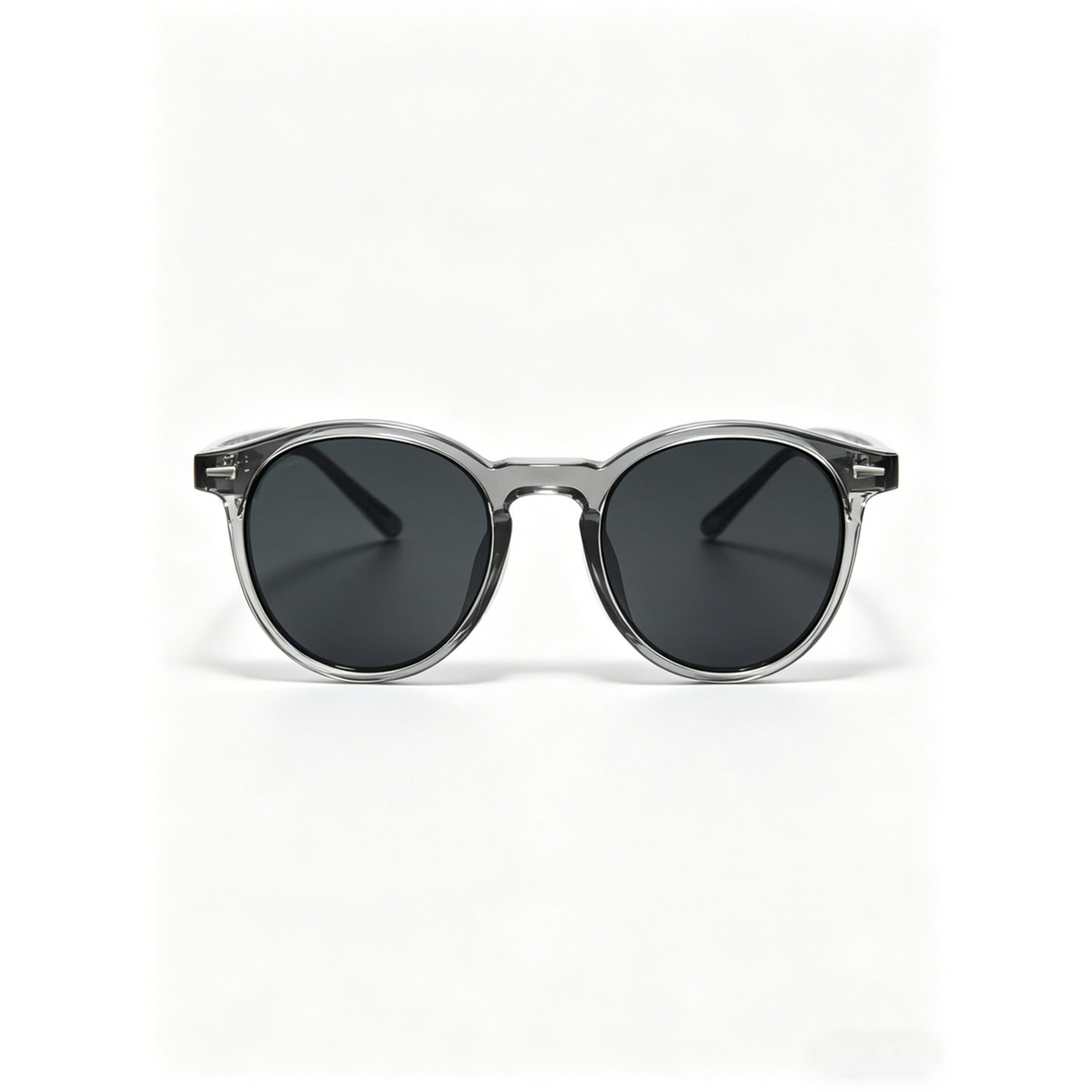 Take Two Grey Round Sunglasses - UV Protection and Style-men-sunglasses-image-5