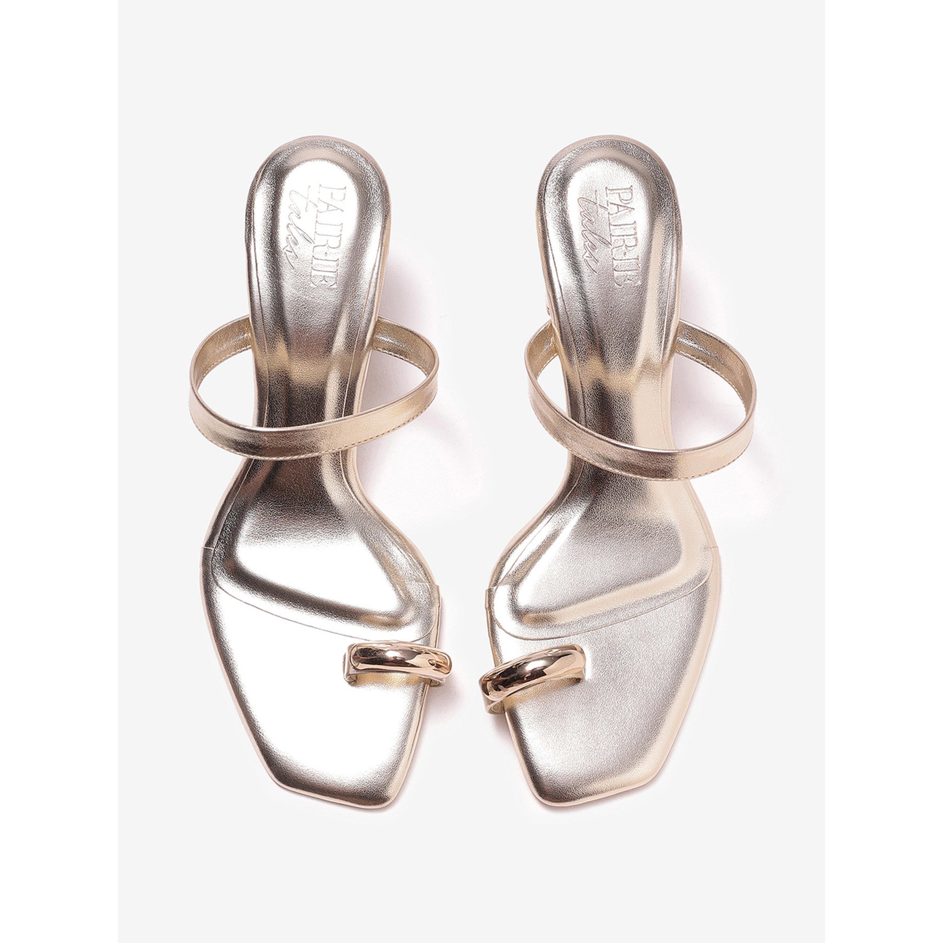 صندل بكعب عريض وسير حول الإبهام بتفاصيل معدنية-women-shoes-sandals-heeled-image-3