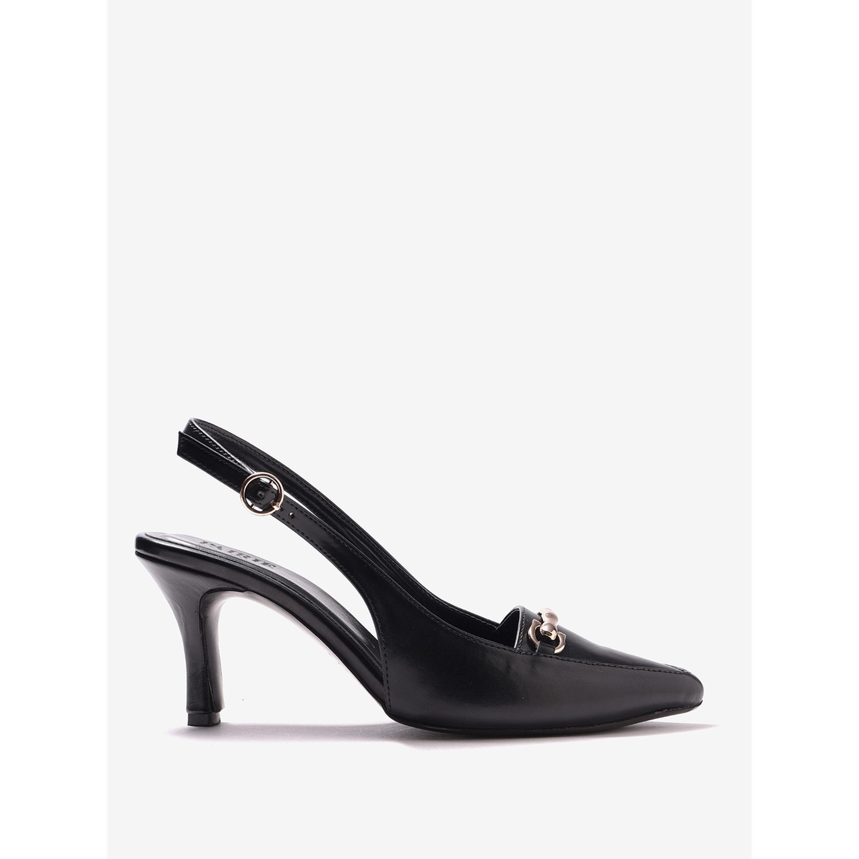 حذاء بكعب وحزام خلفي وتفاصيل سلسلة-women-shoes-heels-image-3