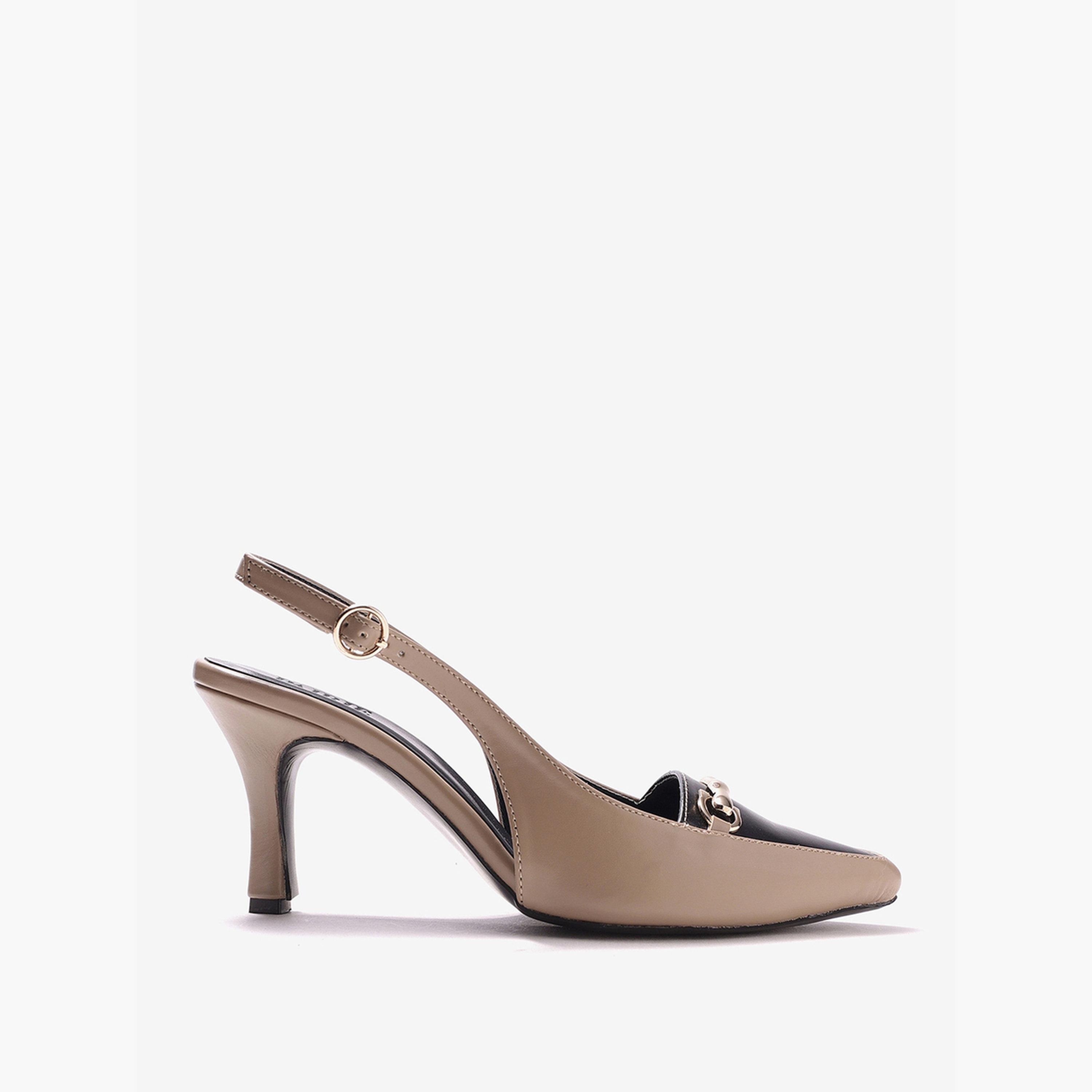 حذاء بكعب وحزام خلفي وتفاصيل سلسلة-women-shoes-heels-image-3