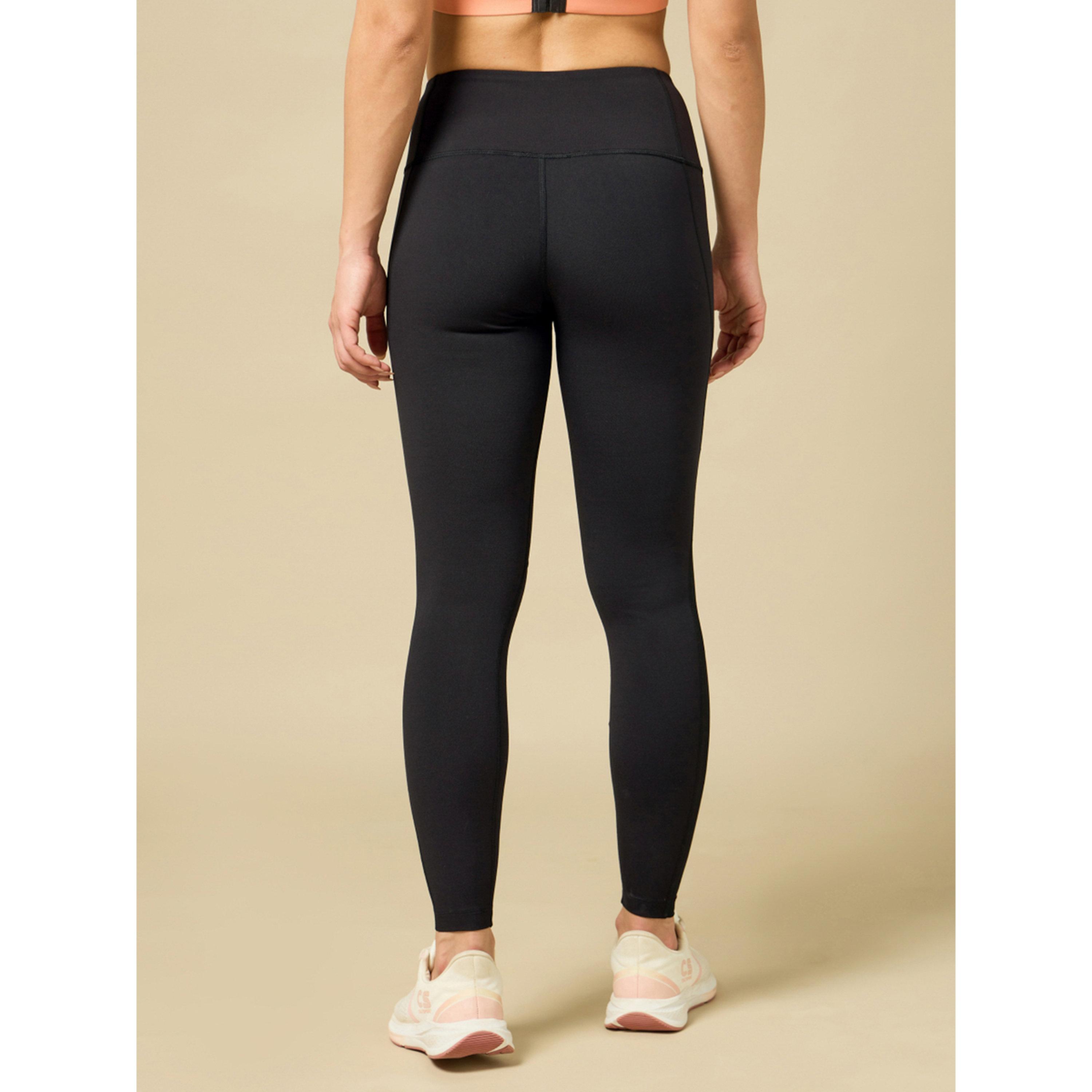 بنطال ضيق أسود للتمارين عالية الكثافة من كومفليكس-women-clothing-bottoms-joggers-image-5