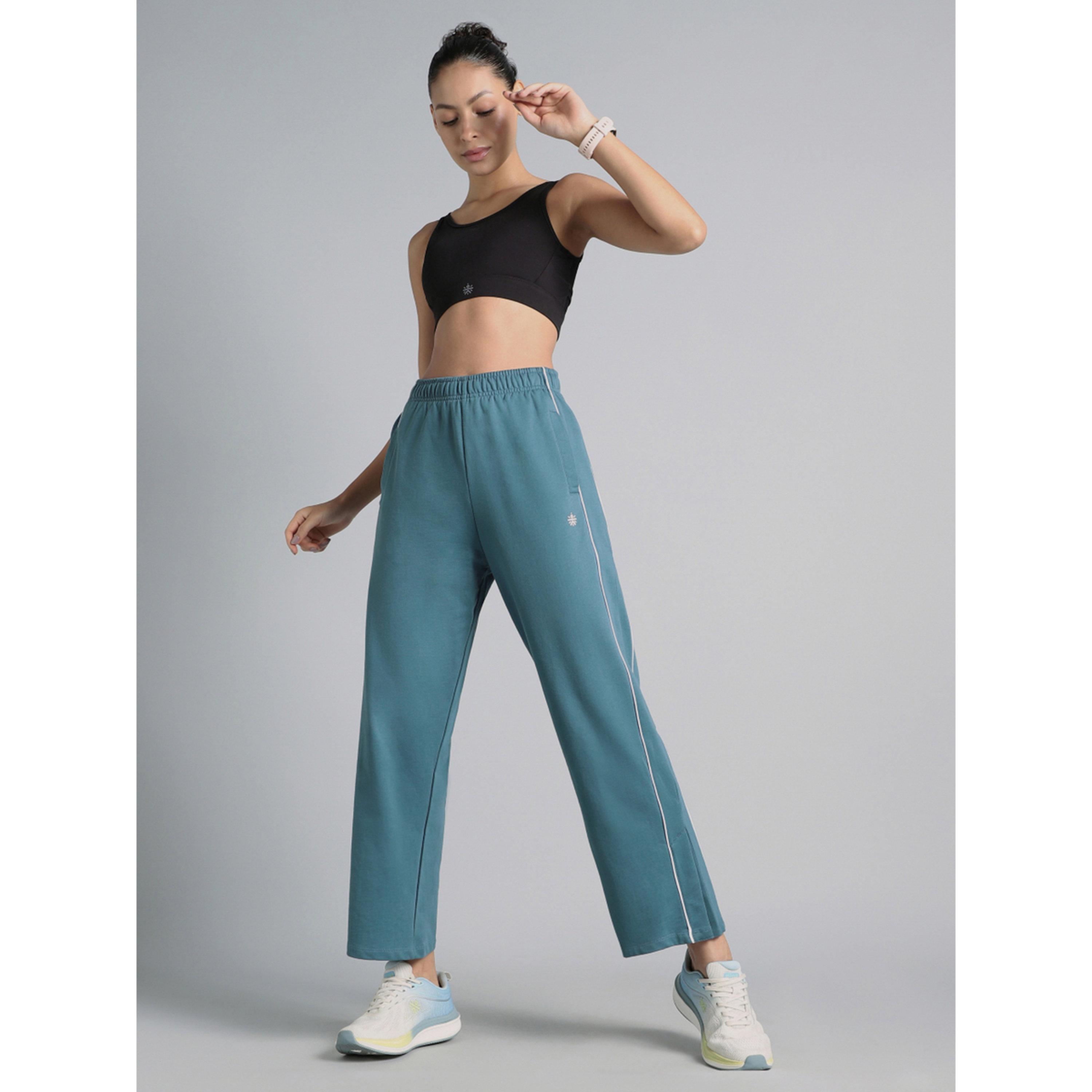 Cult X Styli Blue Community Straight Trackpants-women-clothing-bottoms-joggers-image-2