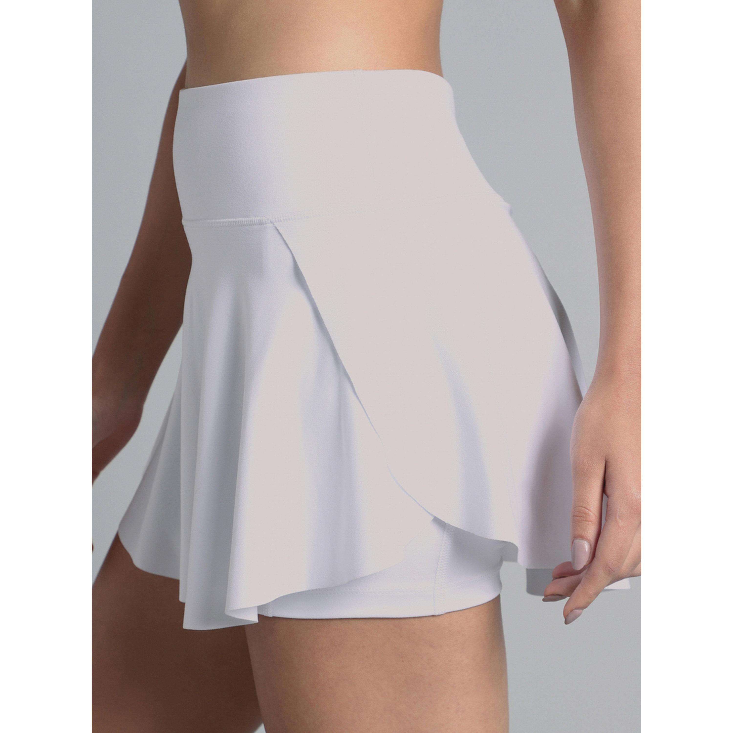 Cult X Styli White True Performance Sculpted Skorts-sports-women-clothing-athleticskirtsandshorts-image-6