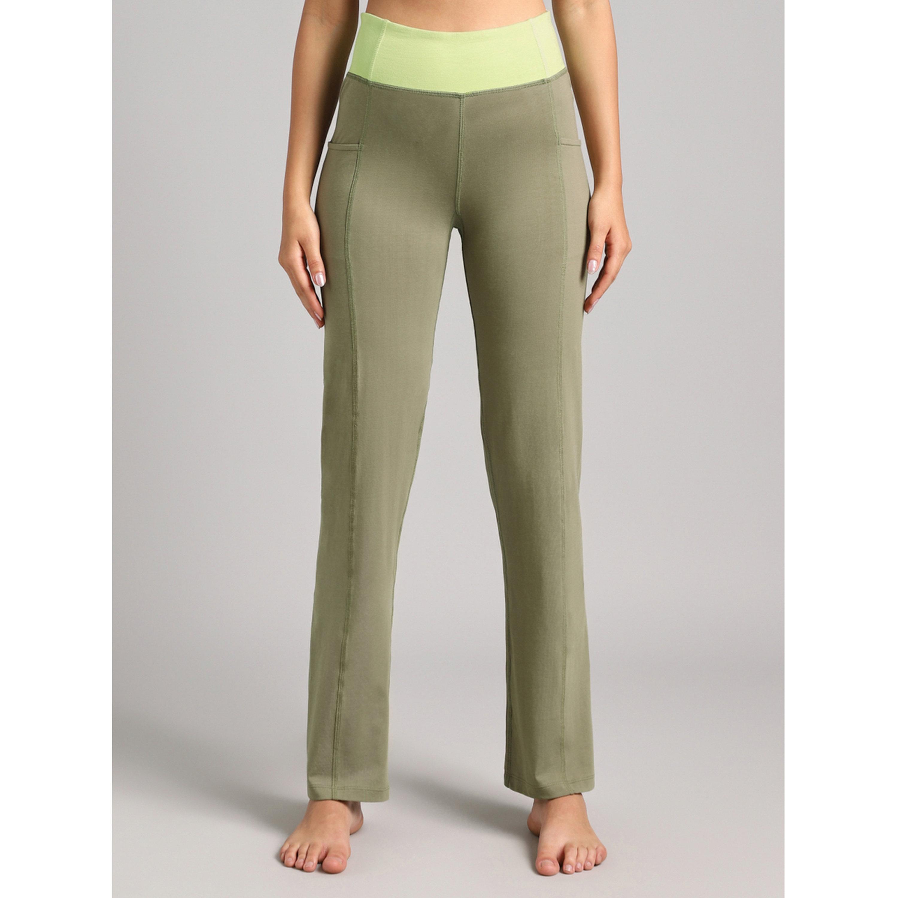 Cult X Styli Olive Yoga Straight Fit Trackpants-women-clothing-bottoms-joggers-image-1