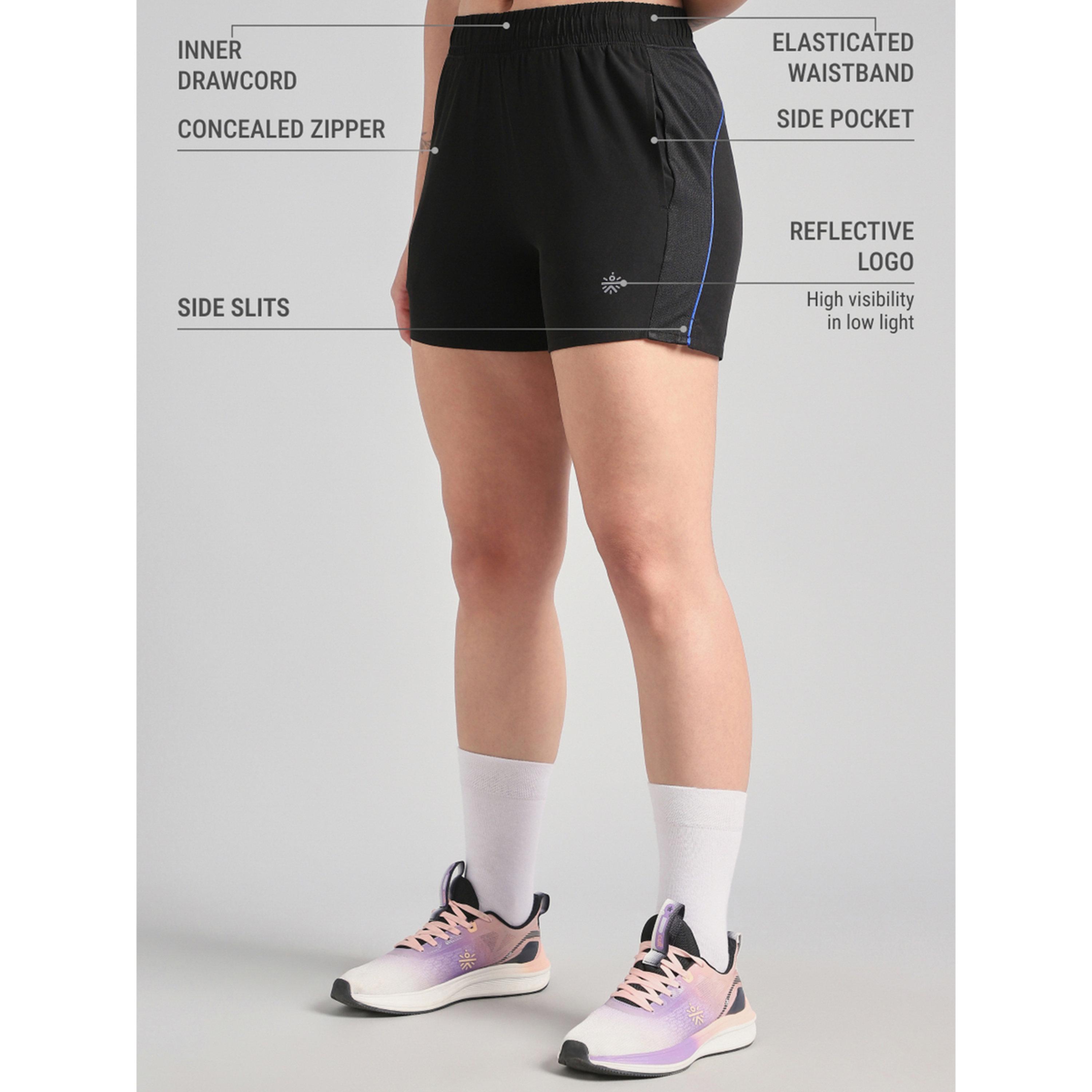 Cult X Styli Black In Motion Run Shorts-women-clothing-sportswearandactivewear-activewearshorts-image-4