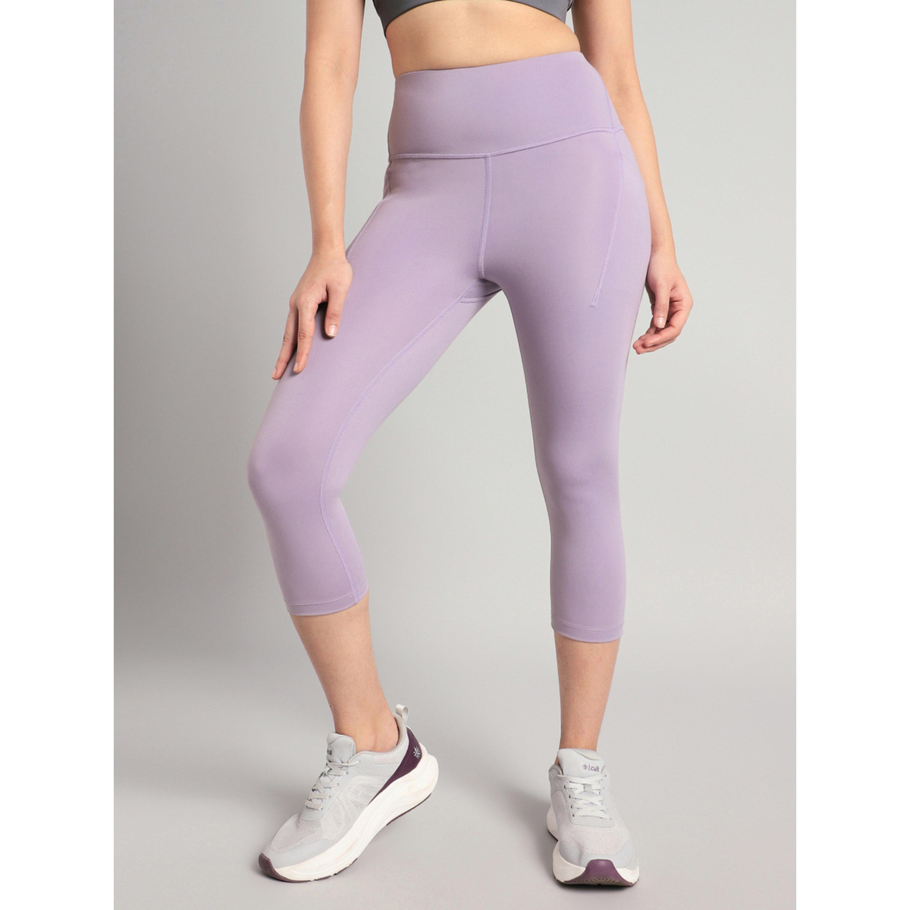 Cult X Styli Purple Everyday Run Cropped Length Tights-women-clothing-bottoms-joggers-image-3