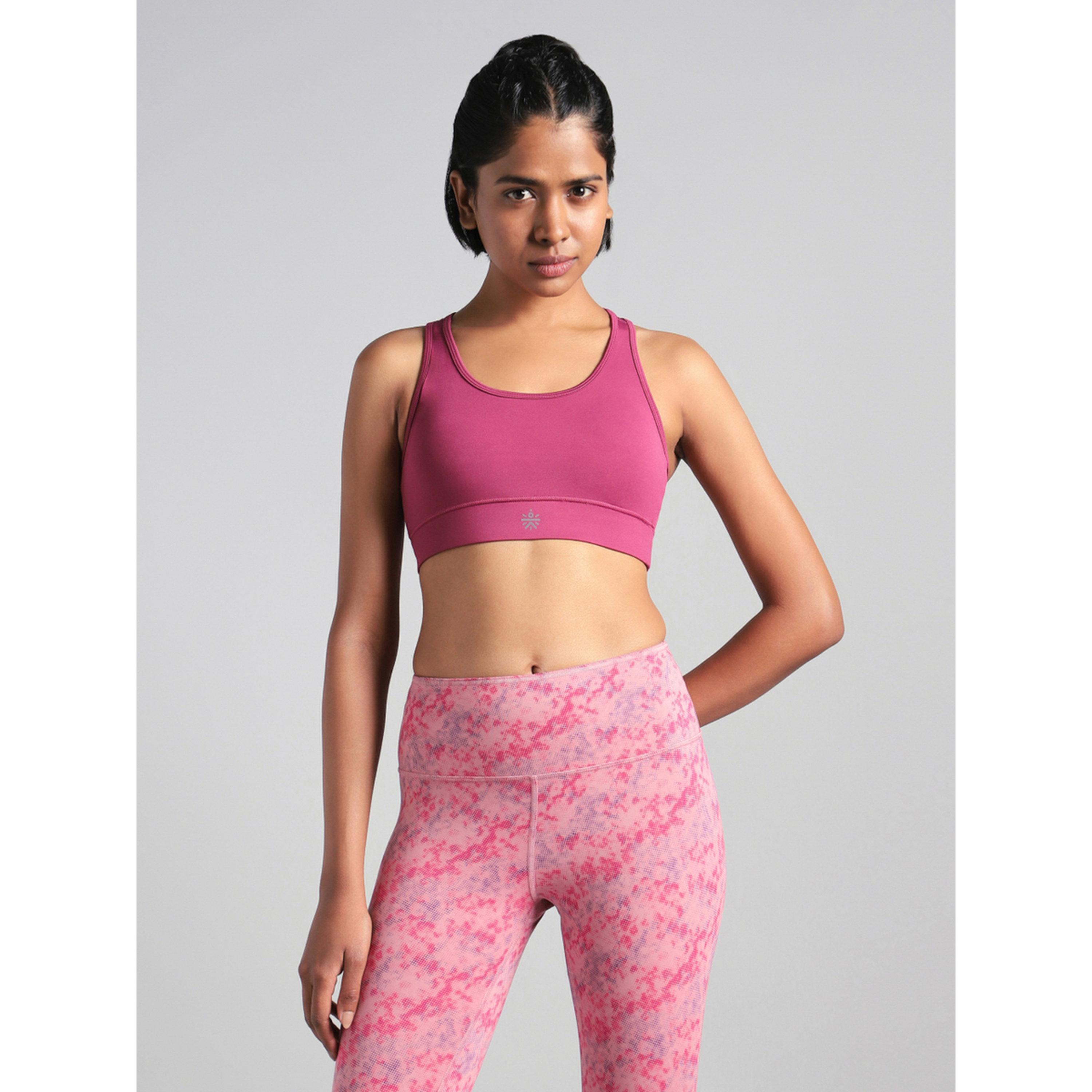 صدرية رياضية وردية بدعم عالي للجري للمحترفين-women-clothing-sportswearandactivewear-sportsbras-image-1