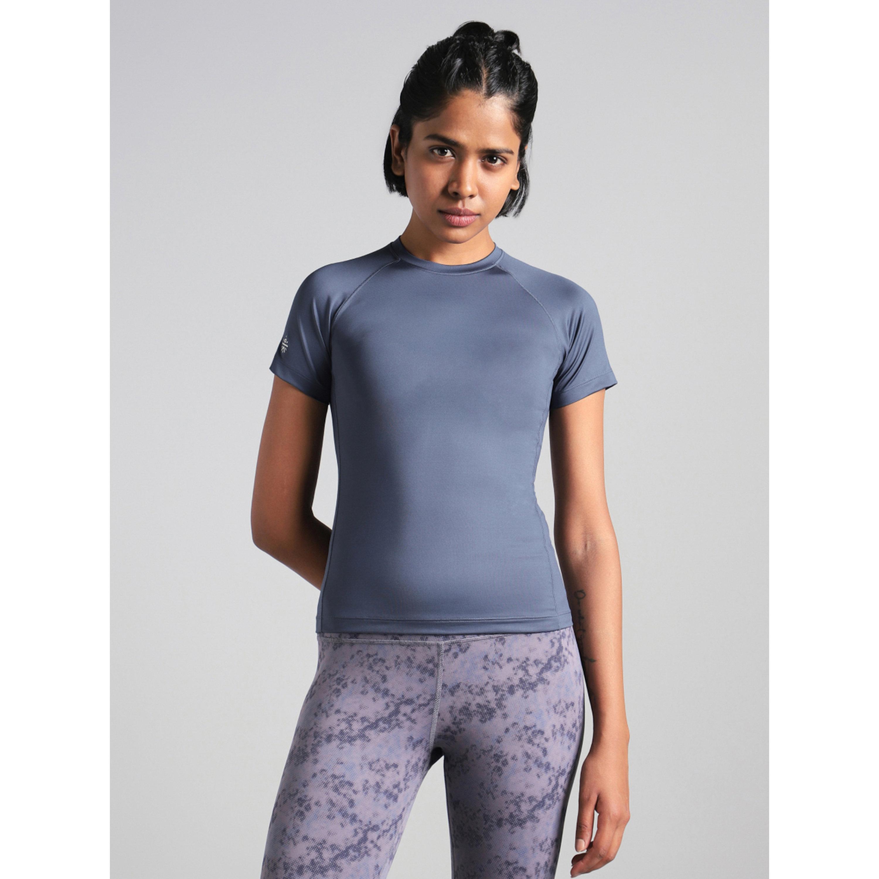 Cult X Styli Blue Power Compression T-Shirt-sports-women-clothing-tshirtsandvests-image-1