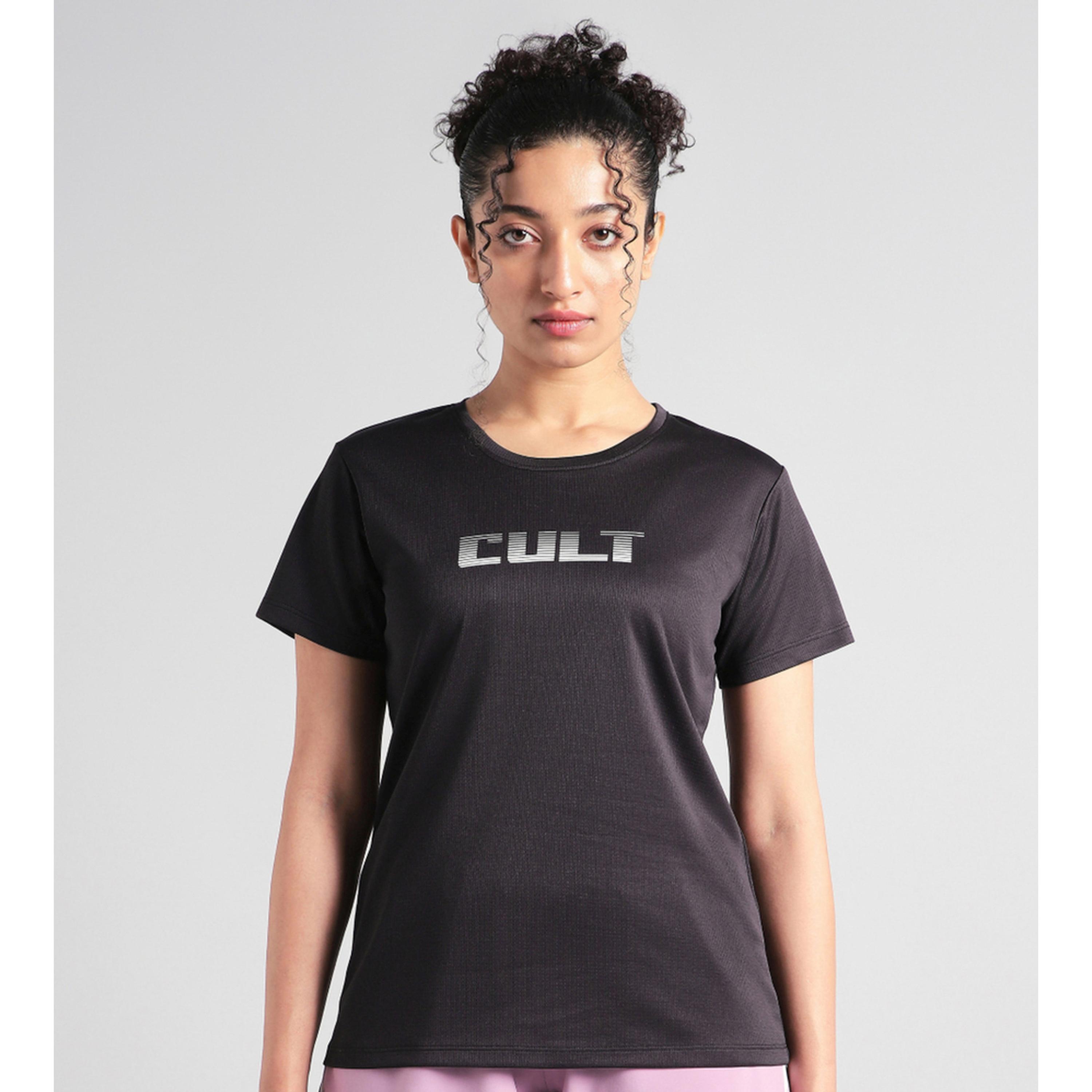 Cult X Styli Black Ultimate Training T-Shirt-sports-women-clothing-tshirtsandvests-image-1