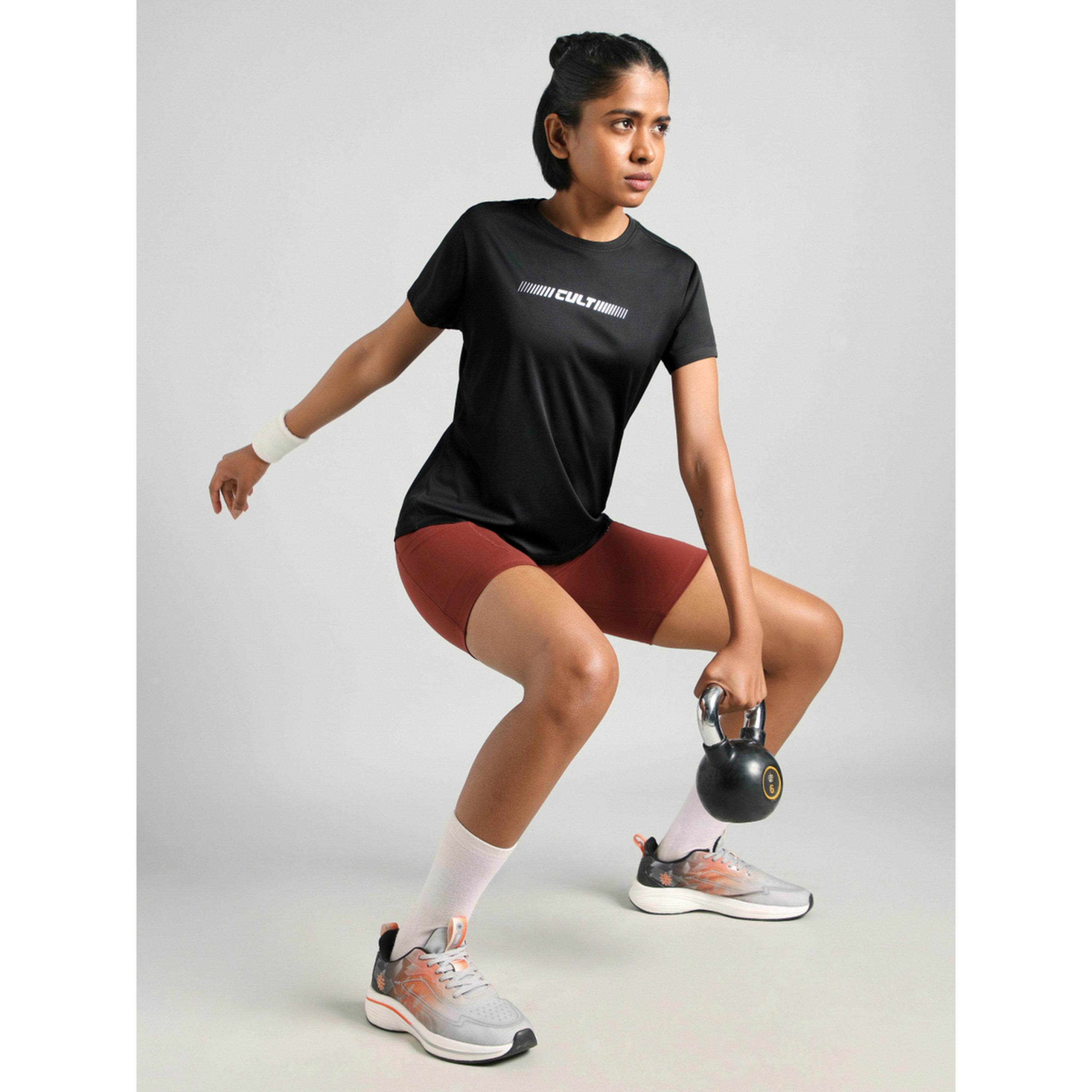 Cult X Styli Black Everyday Performance T-Shirt-sports-women-clothing-tshirtsandvests-image-2