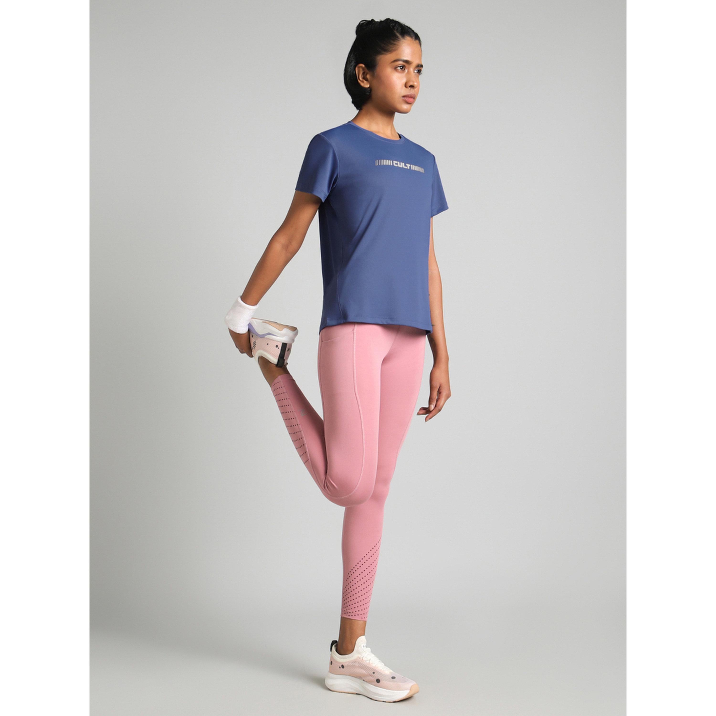 Cult X Styli Blue Everyday Performance T-Shirt-sports-women-clothing-tshirtsandvests-image-2