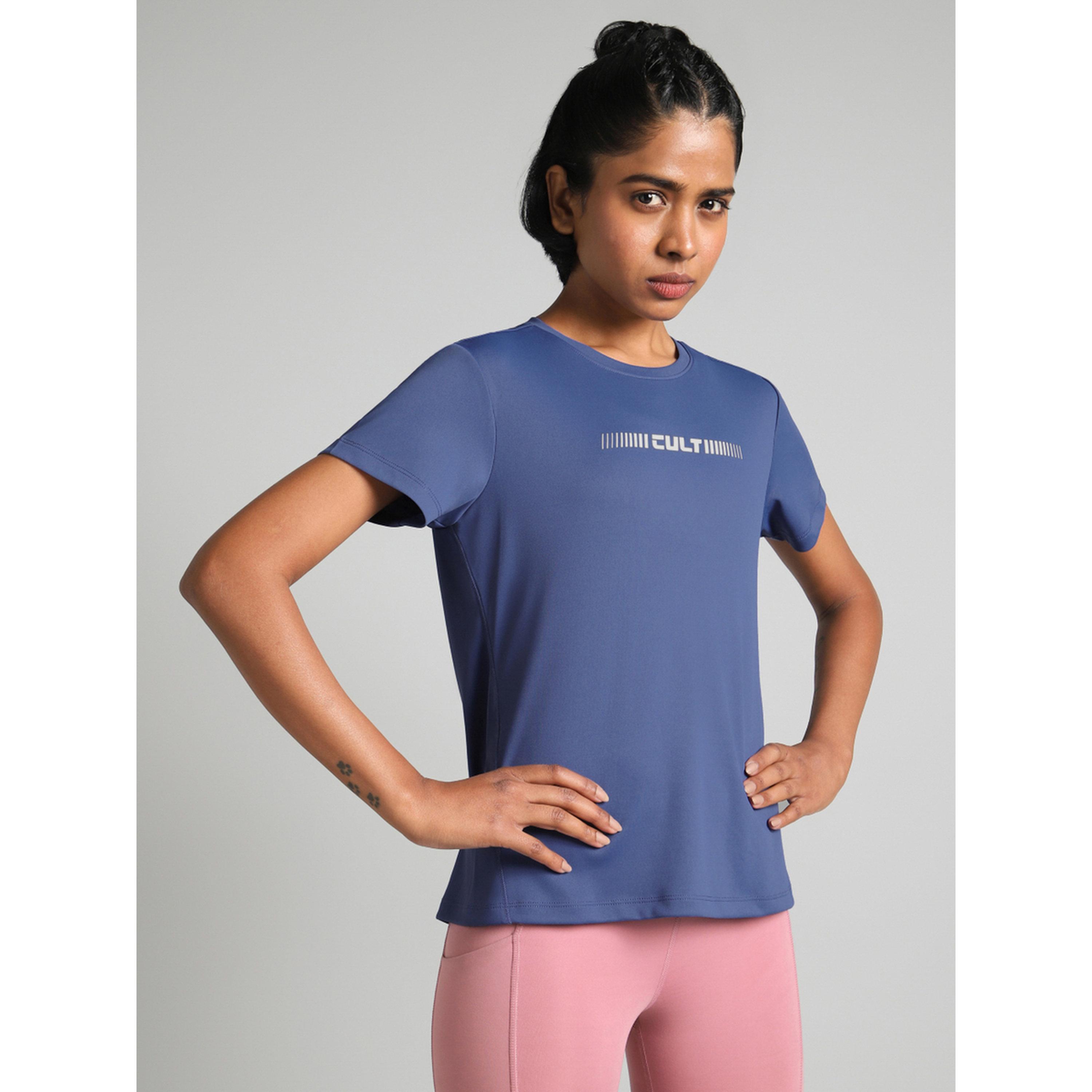 Cult X Styli Blue Everyday Performance T-Shirt-sports-women-clothing-tshirtsandvests-image-3