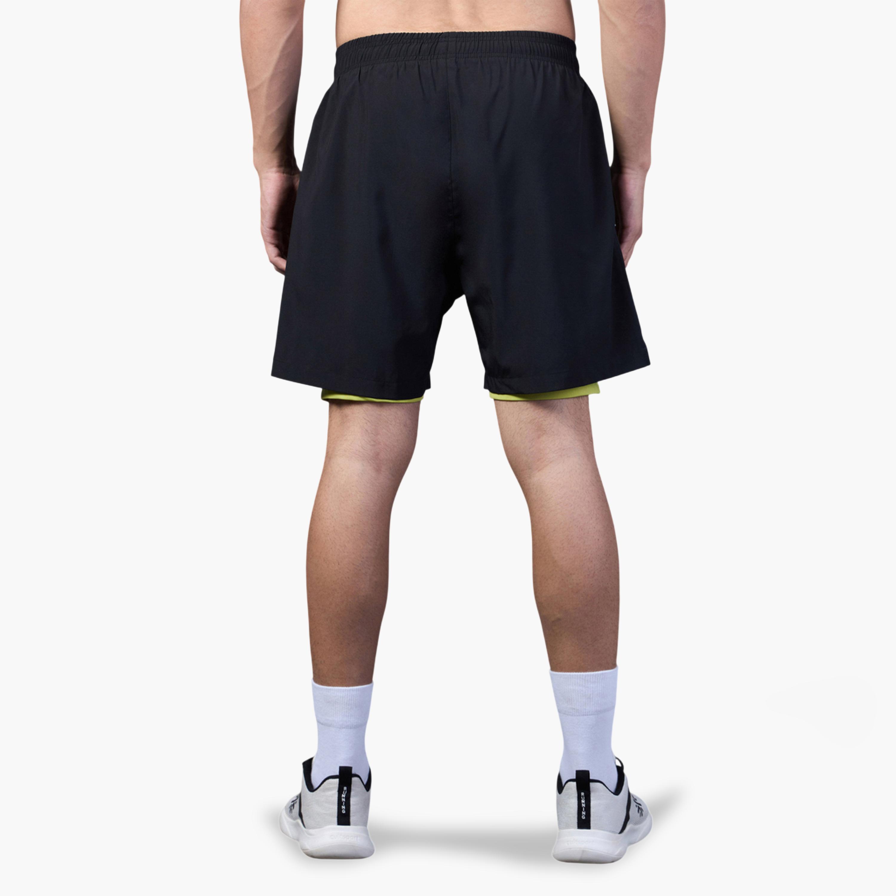 Cult X Styli Men Black Run Elevate Shorts-men-clothing-sportswearandactivewear-bottoms-image-6