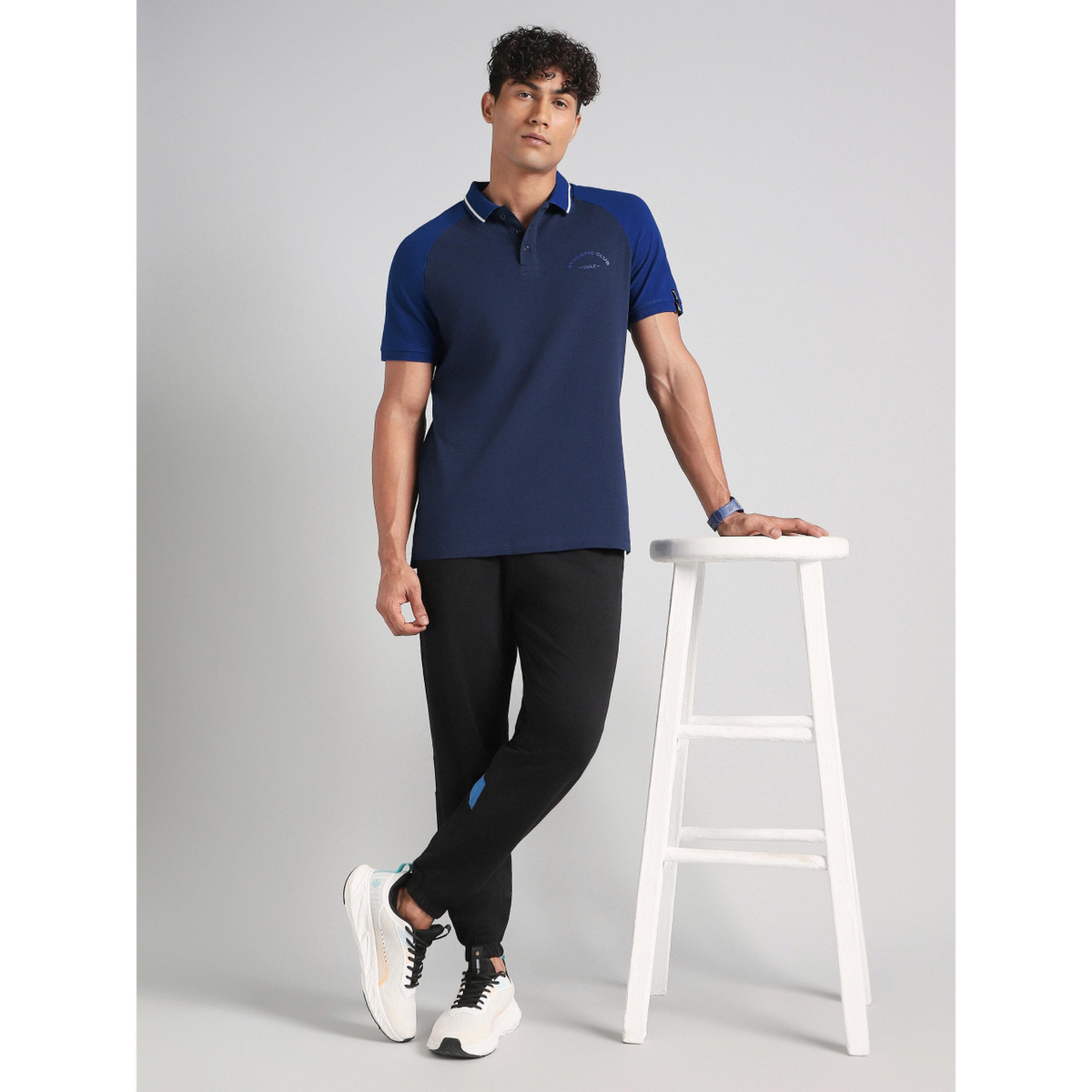 Cult X Styli Men Navy Athletic Club Polo T-Shirt-men-clothing-sportswearandactivewear-tshirtsandpolos-image-2
