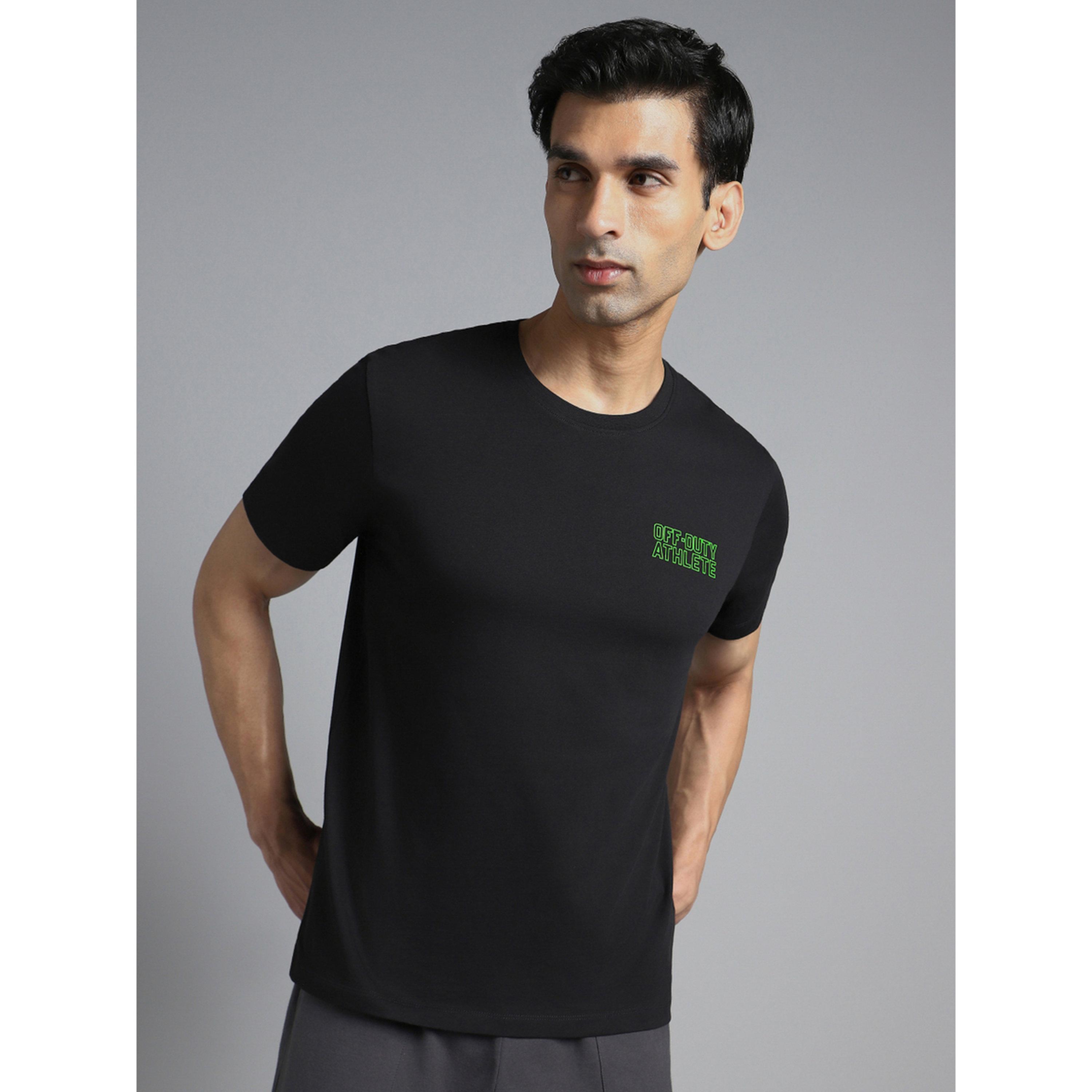 Cult X Styli Men Black Graphic Print Cotton T-Shirt-men-clothing-sportswearandactivewear-tshirtsandpolos-image-3