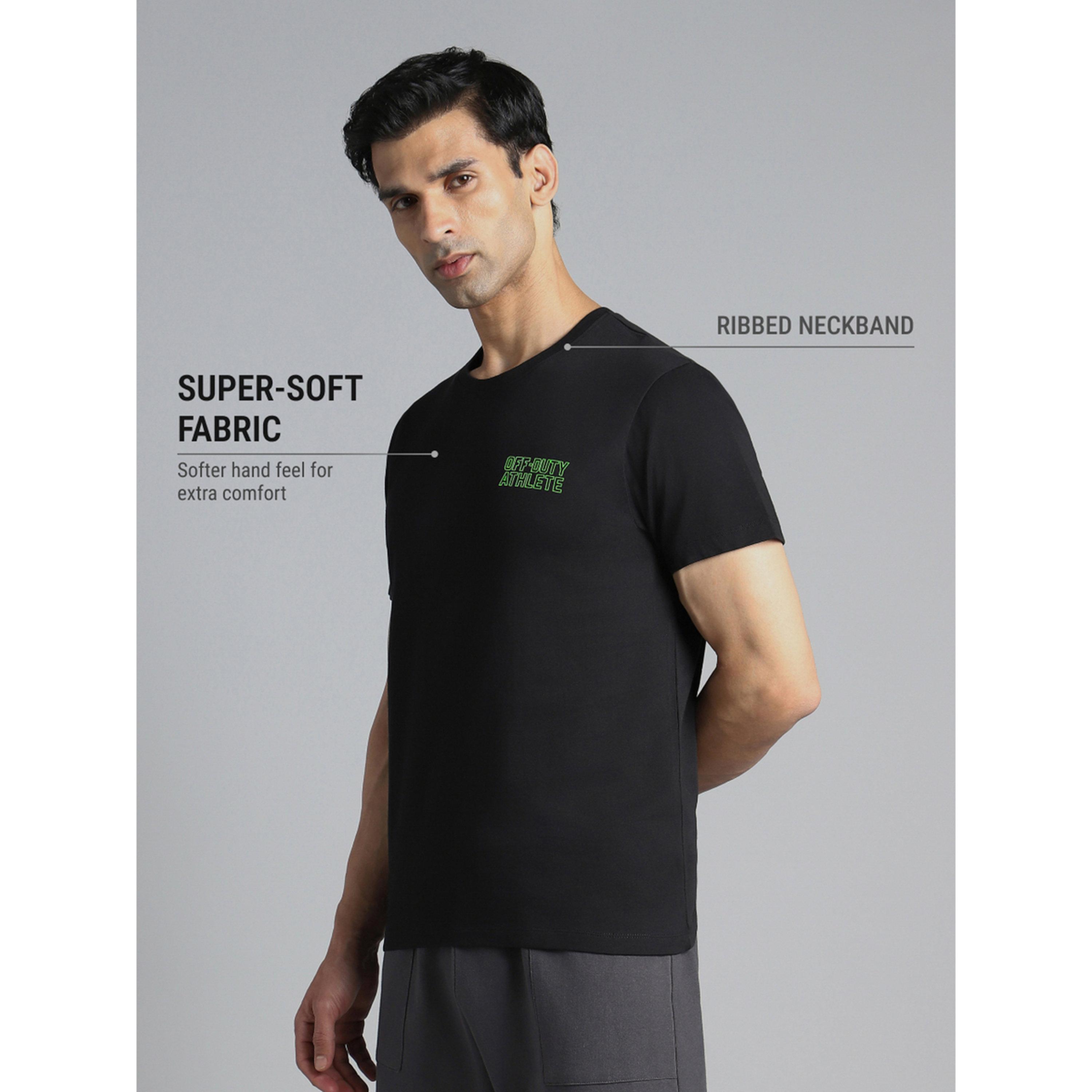 Cult X Styli Men Black Graphic Print Cotton T-Shirt-men-clothing-sportswearandactivewear-tshirtsandpolos-image-4