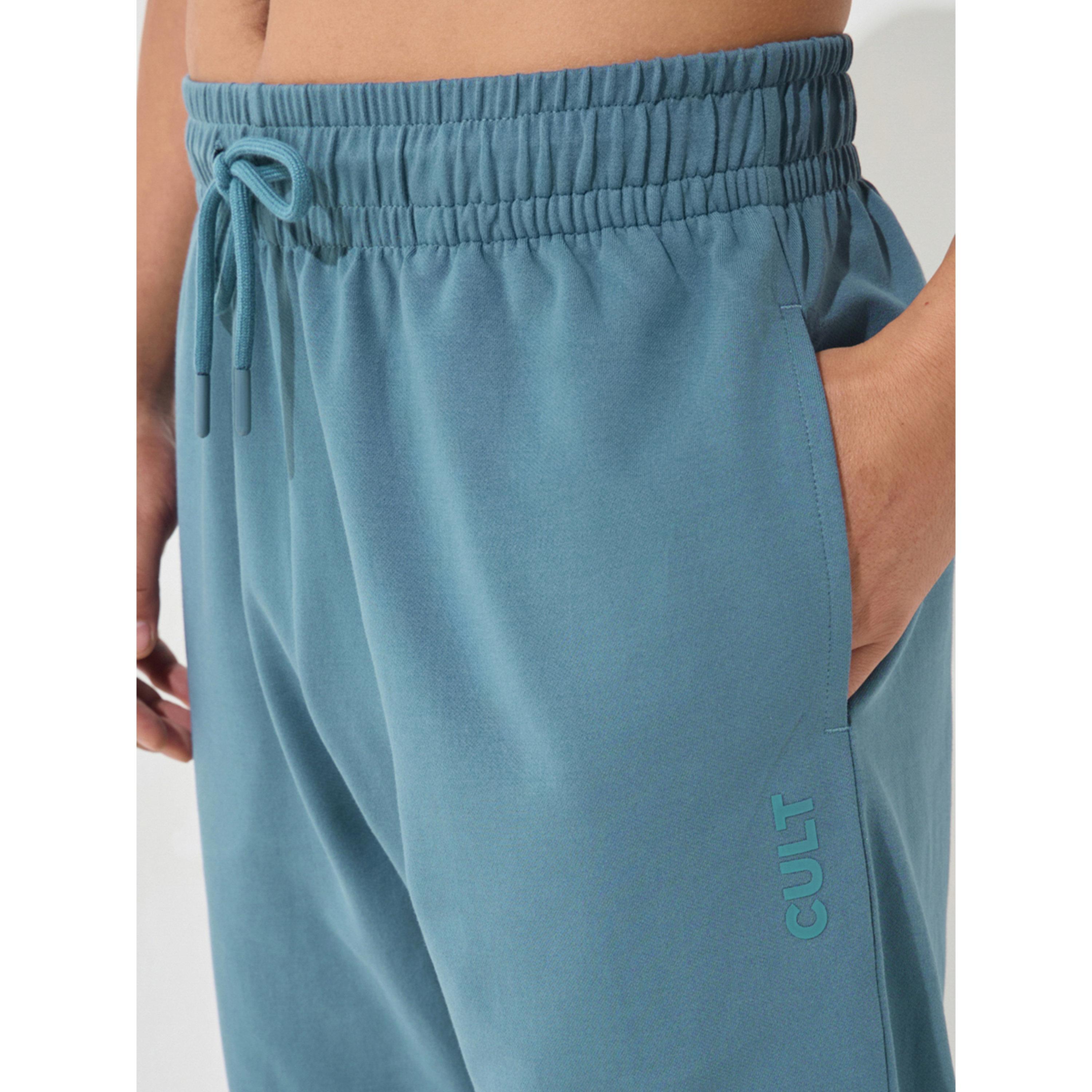 Cult X Styli Men Blue Soft Form Classic Joggers-men-clothing-sportswearandactivewear-bottoms-image-6