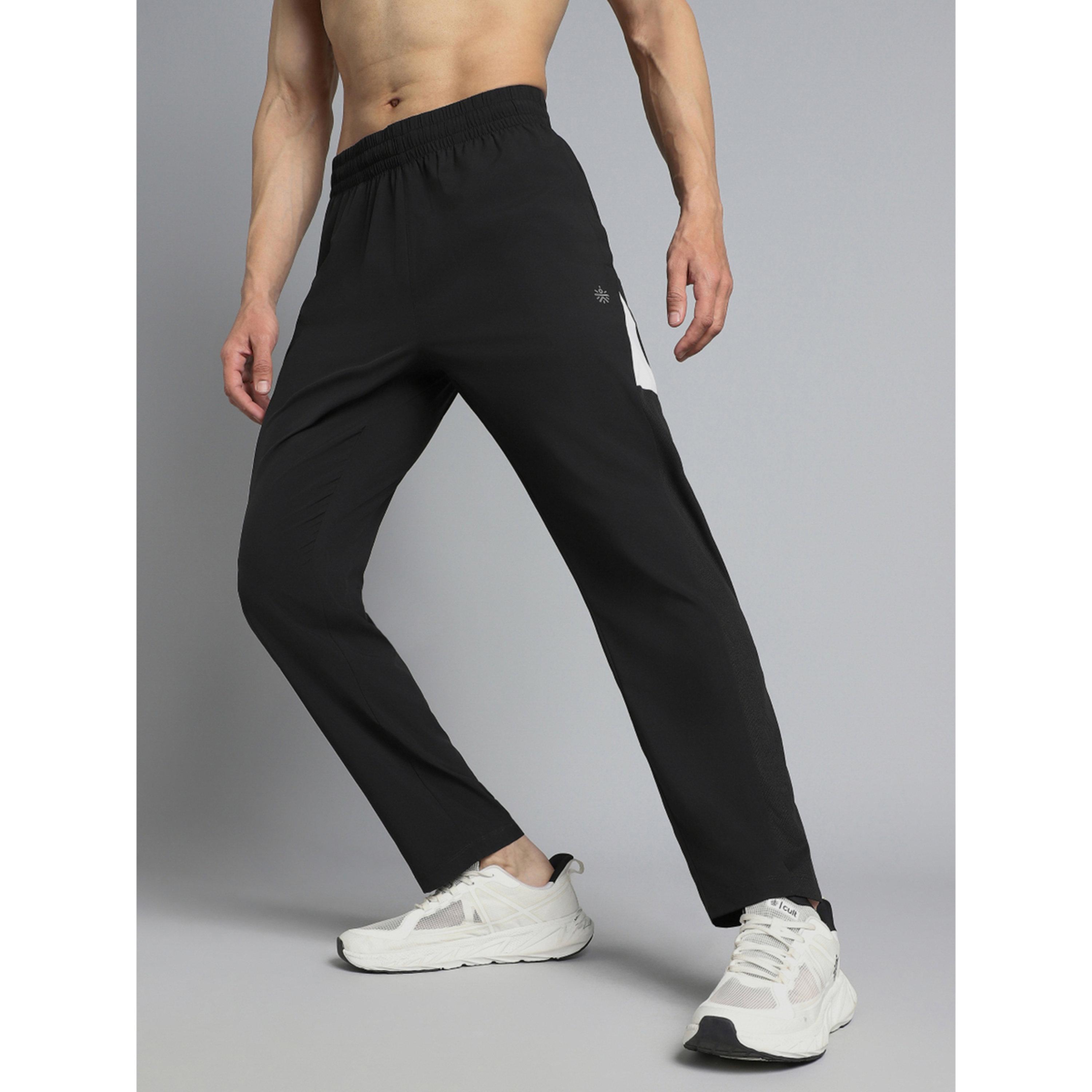 Cult X Styli Men Black Run Booster Trackpants-men-clothing-sportswearandactivewear-bottoms-image-3