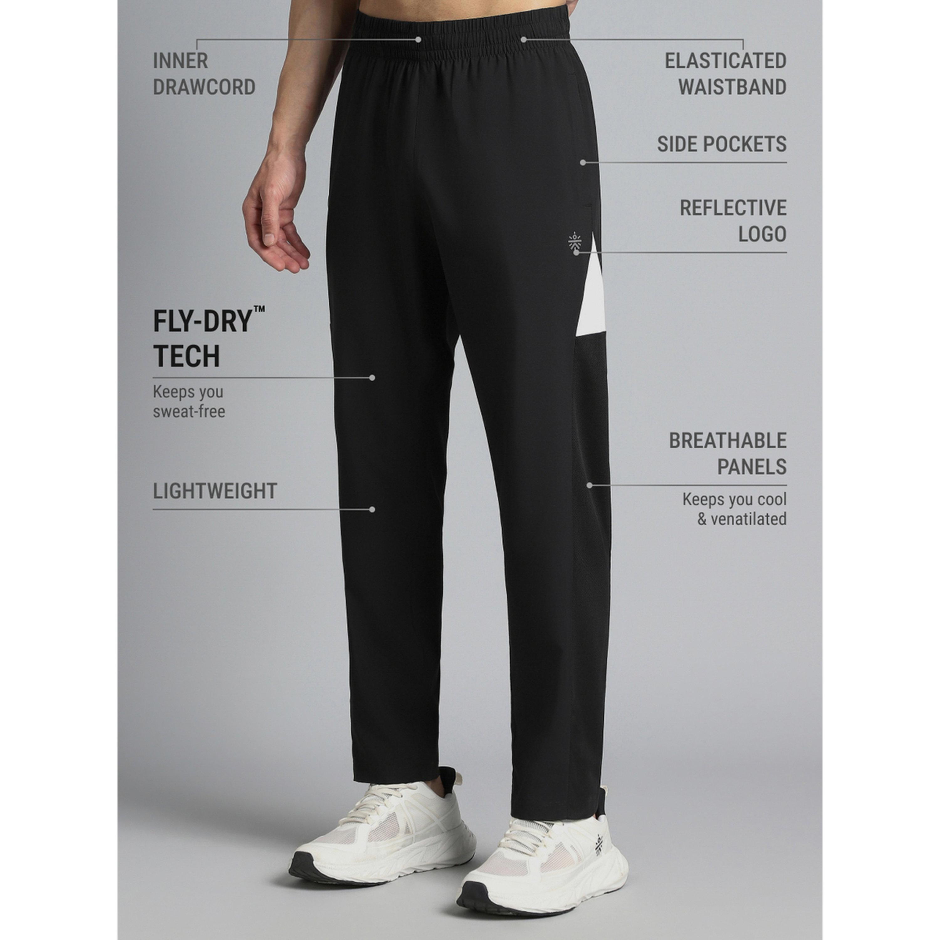 Cult X Styli Men Black Run Booster Trackpants-men-clothing-sportswearandactivewear-bottoms-image-4