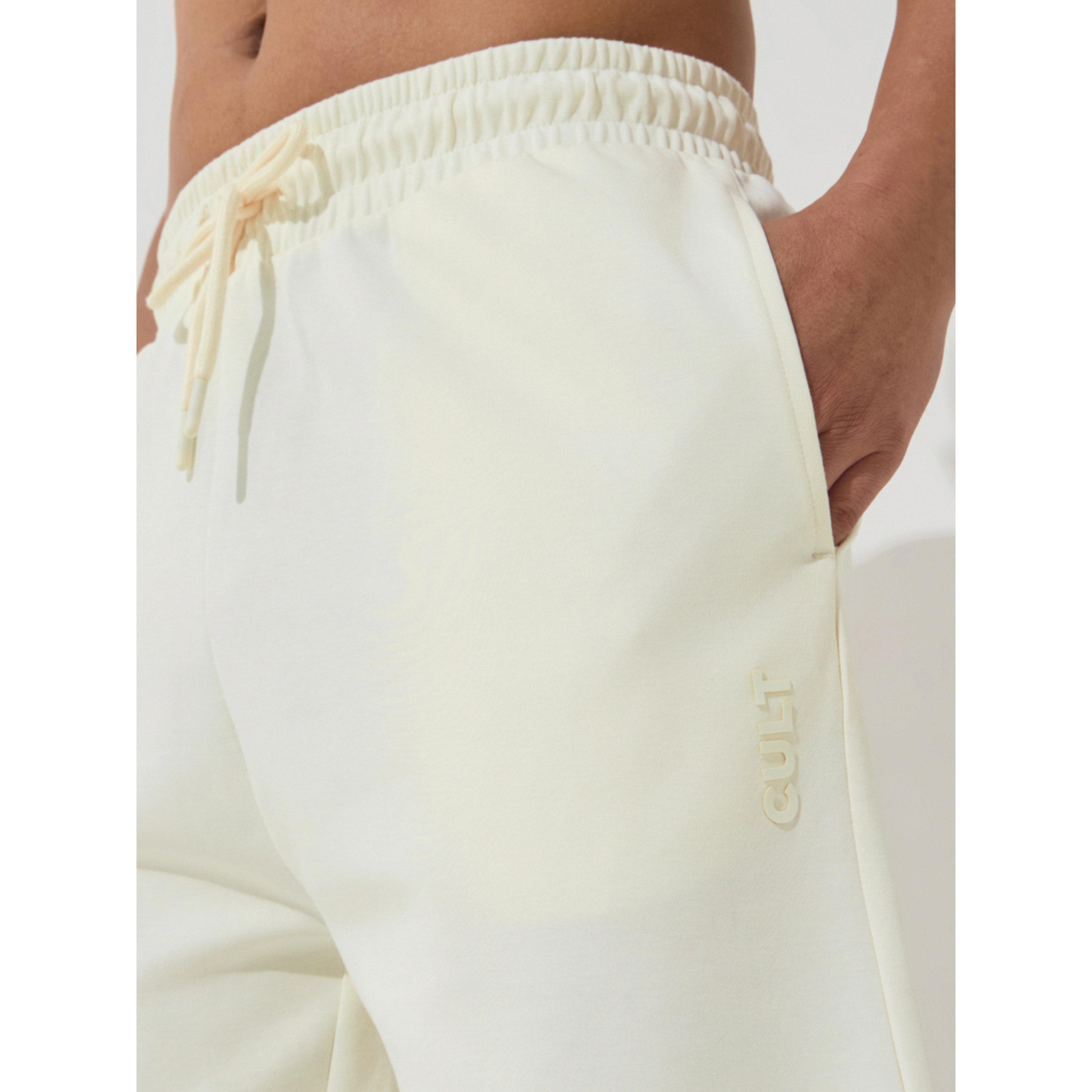 Cult X Styli Men Off-White Ultra Luxe Classic Shorts-men-clothing-sportswearandactivewear-bottoms-image-6