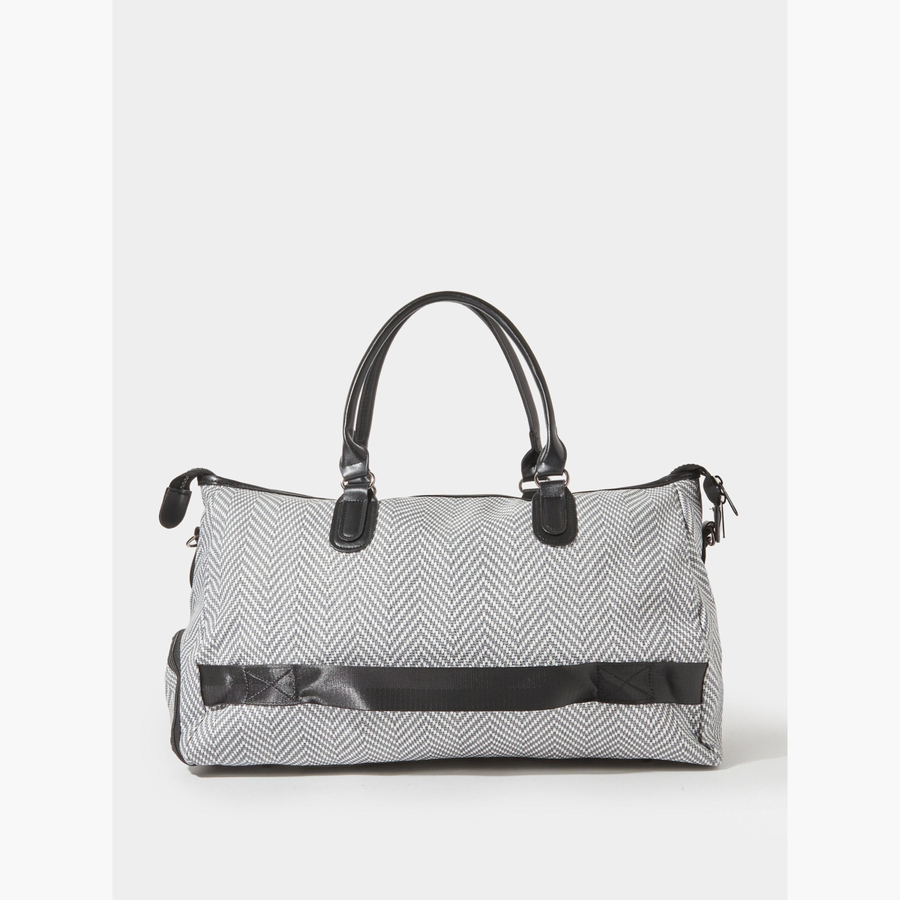 Styli Textured Gym Bag-women-bagsandwallets-handbags-image-2