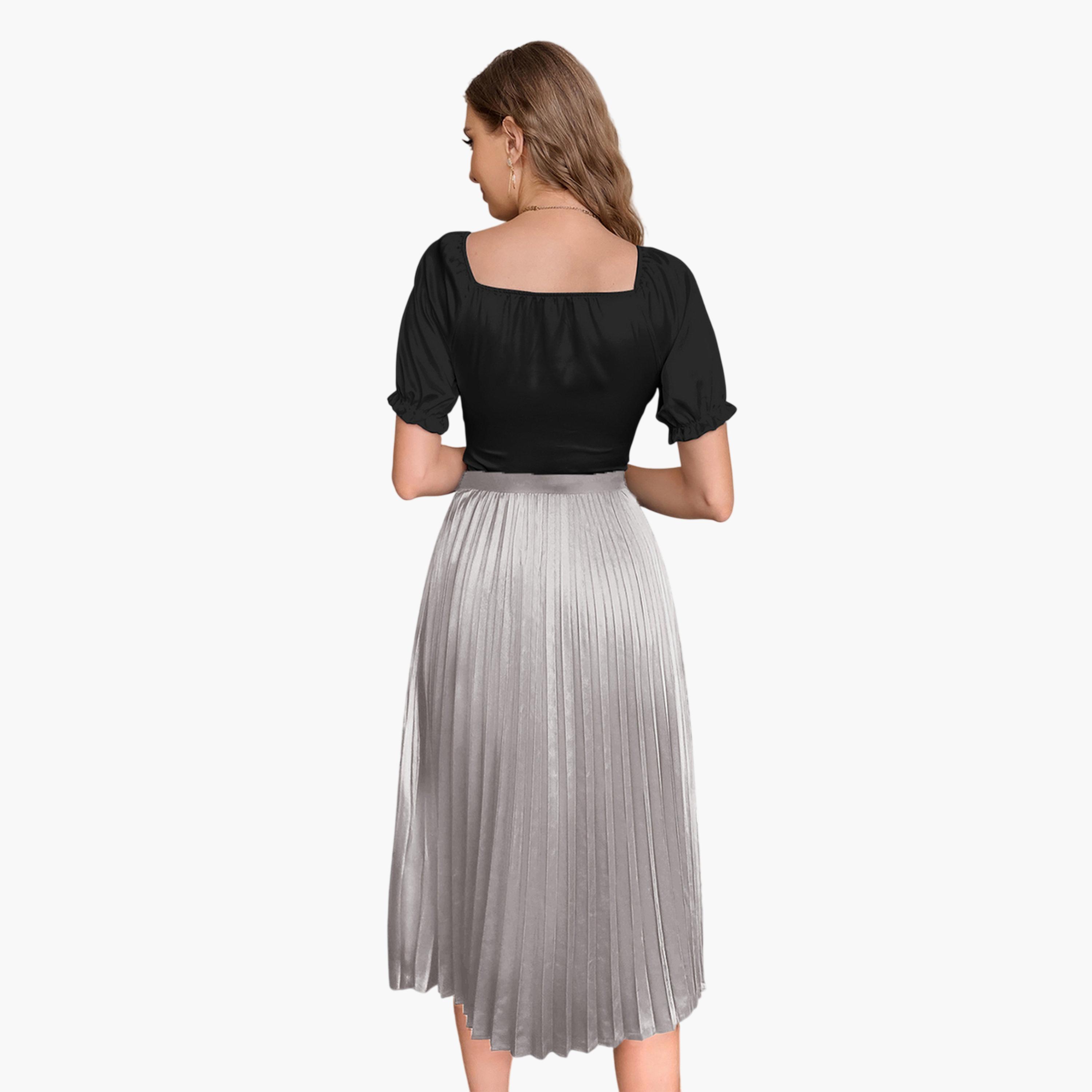 تنورة طويلة بكسرات وأنيقة-women-clothing-skirts-image-5