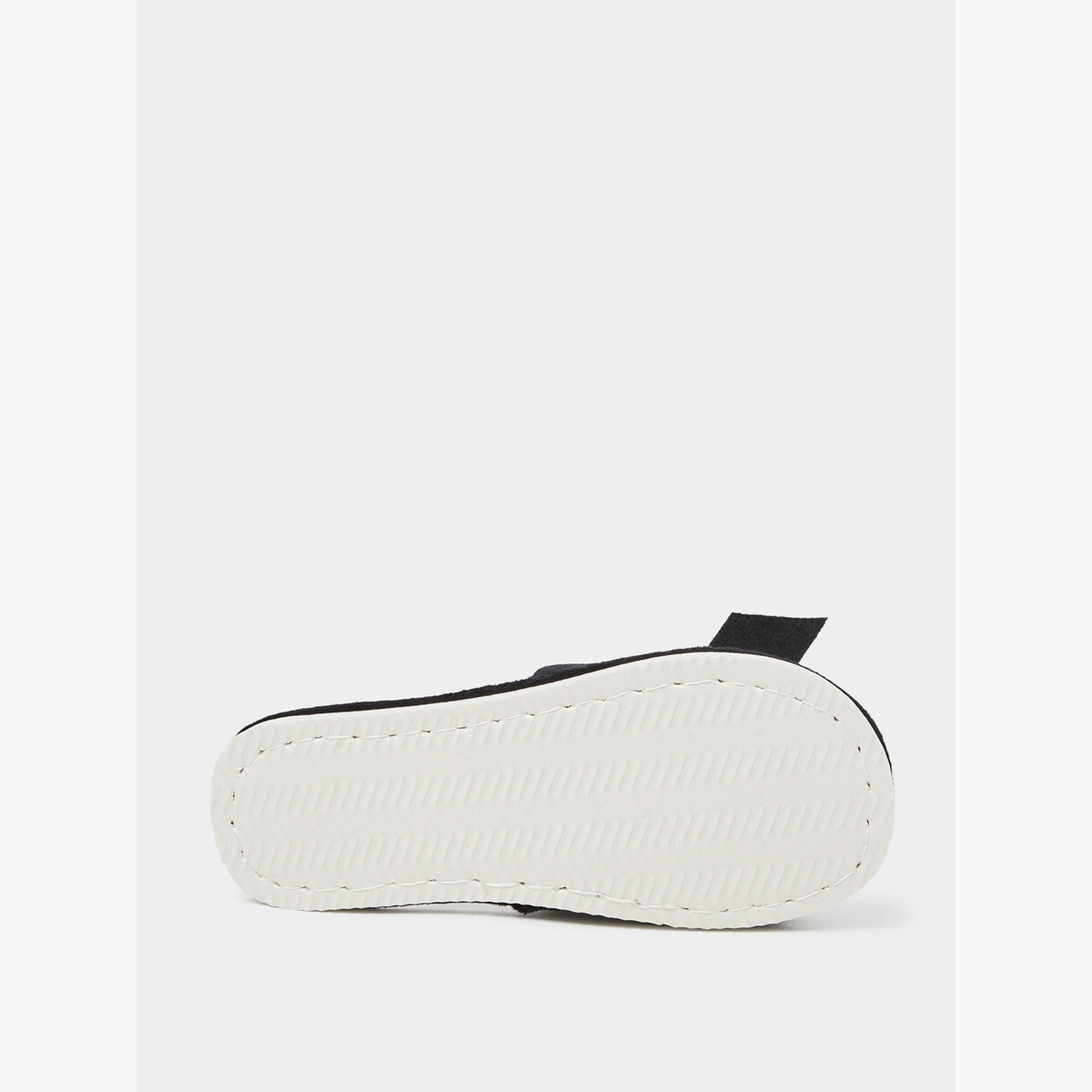 Styli Black Knot Detail Bedroom Slippers-women-shoes-flats-slides-image-6