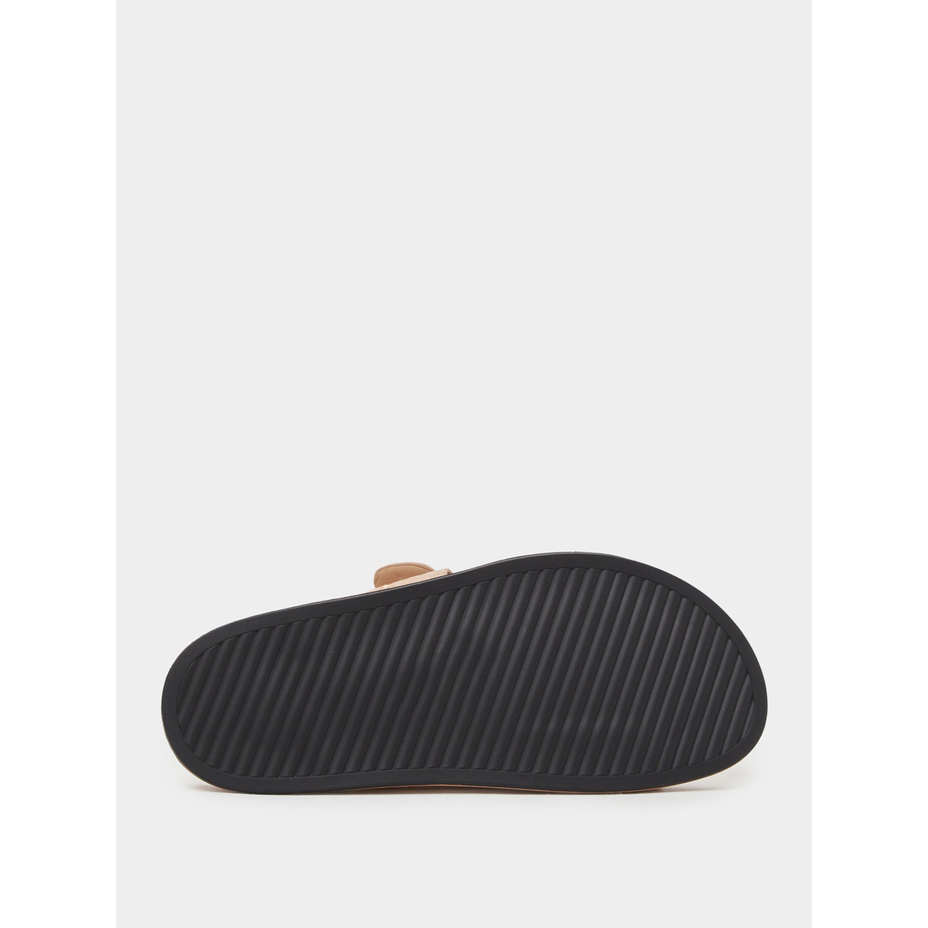 صندل مريح مسطح مرصع بيج-women-shoes-sandals-flats-image-7