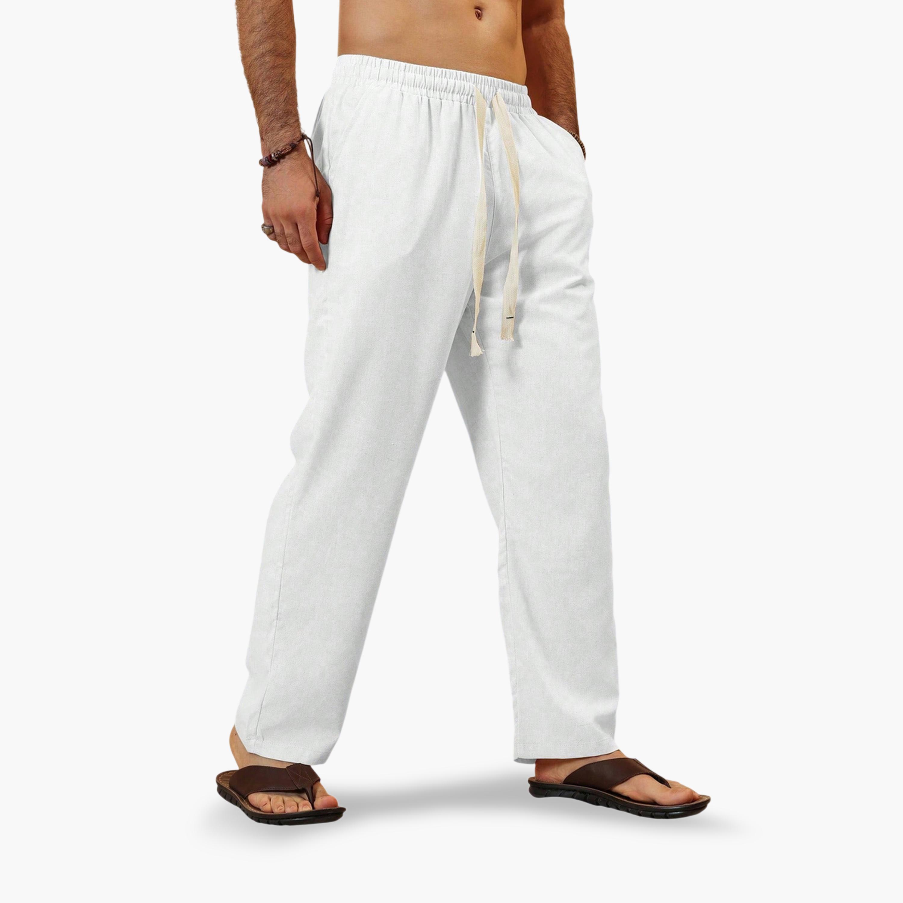 بنطال بتصميم بسيط ومتعدد الاستخدامات للرجال-men-clothing-joggers-image-5