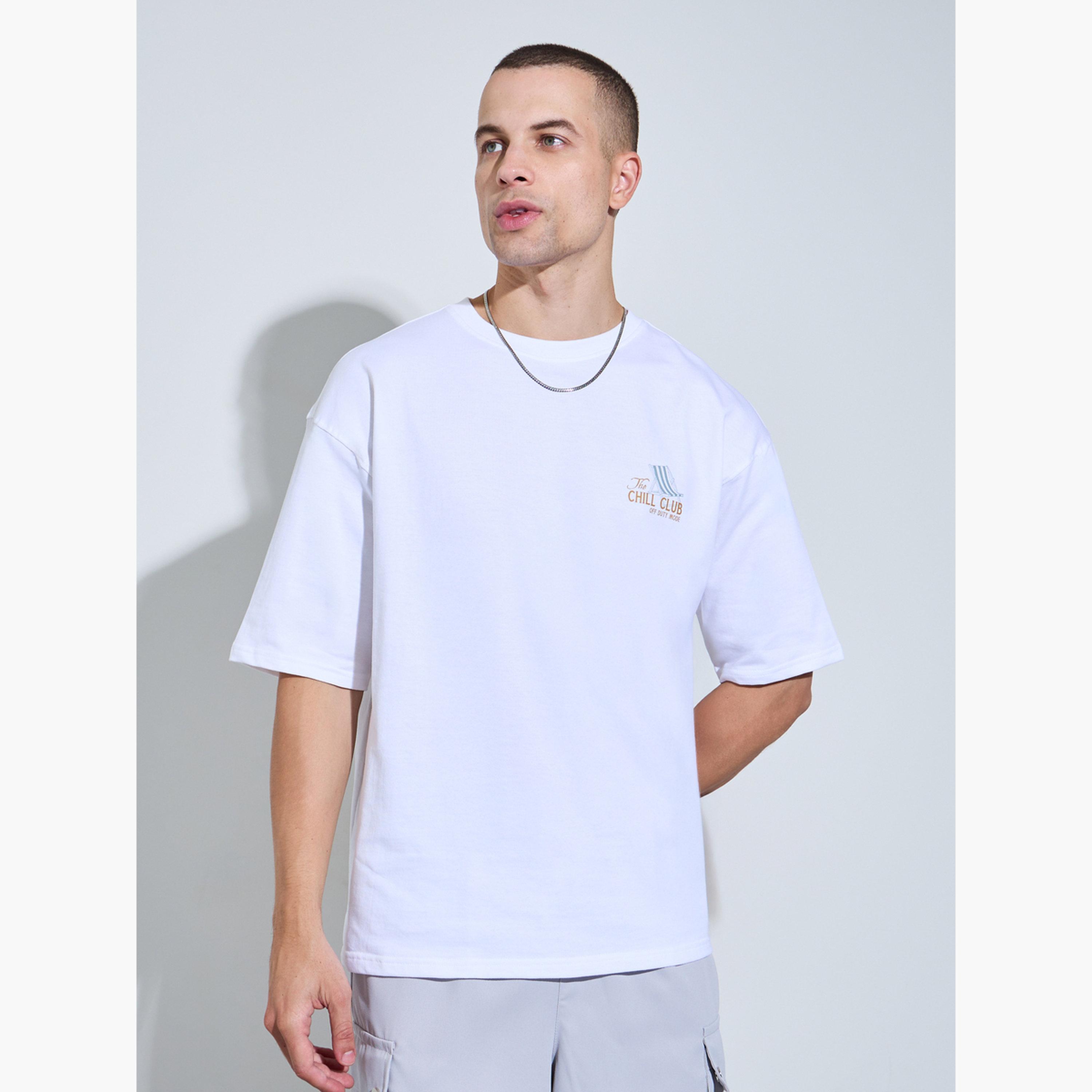 تيشيرت واسع بطبعة جرافيك للرجال-men-clothing-tshirtsandpolos-tshirts-image-1